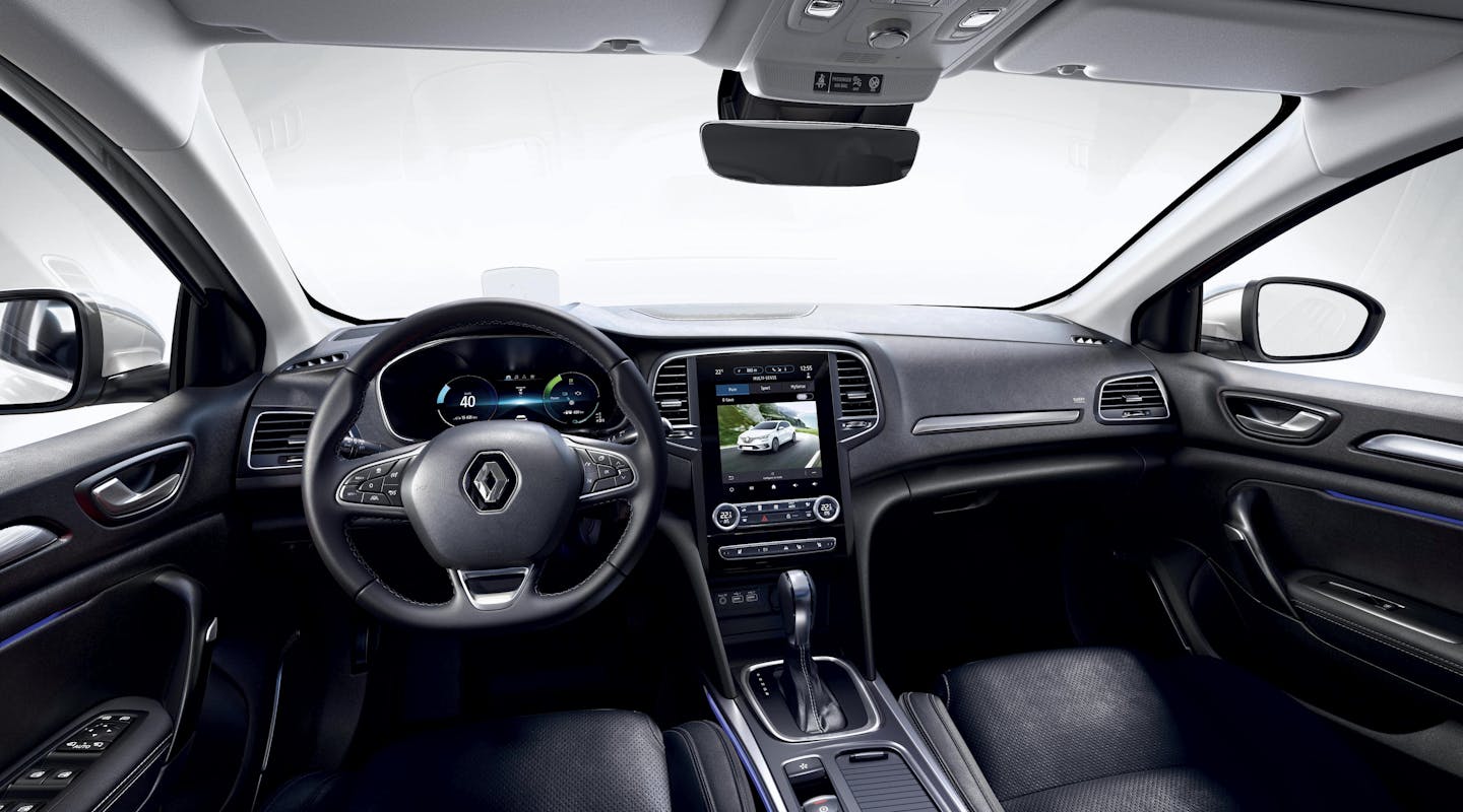 Renault Megane E-Tech Lenkrad und Armaturenbrett