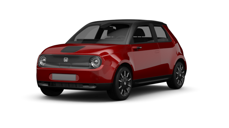 Honda e Ansicht vorne schräg
