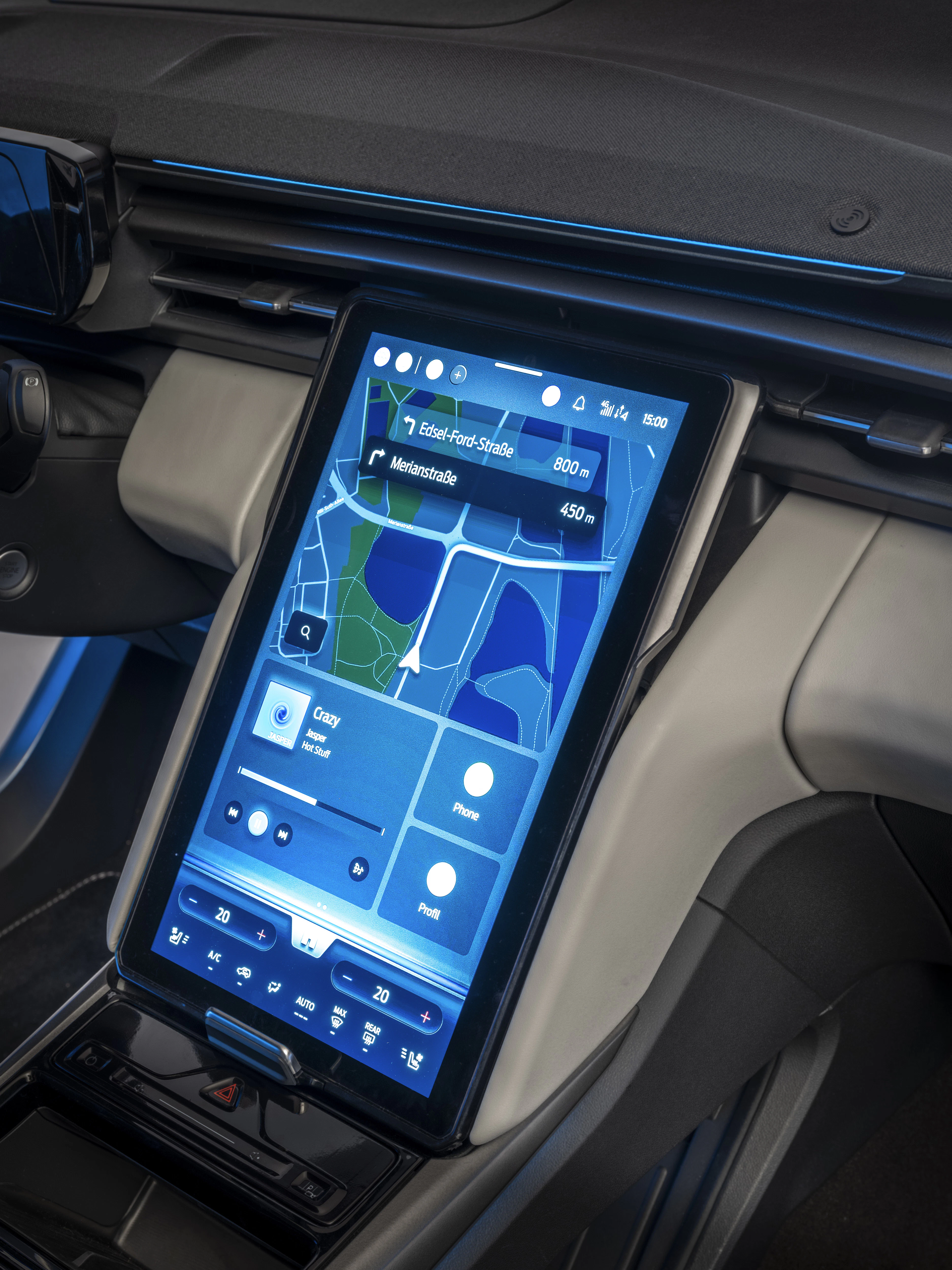 Ford Explorer EV Detail Infotainment