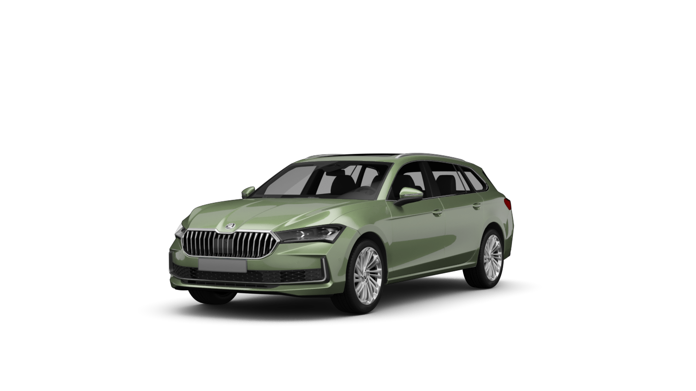 Skoda Superb Combi Ansicht vorne schräg