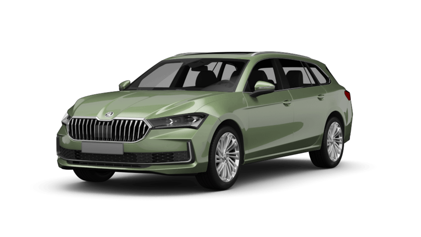 Skoda Superb Combi Ansicht vorne schräg