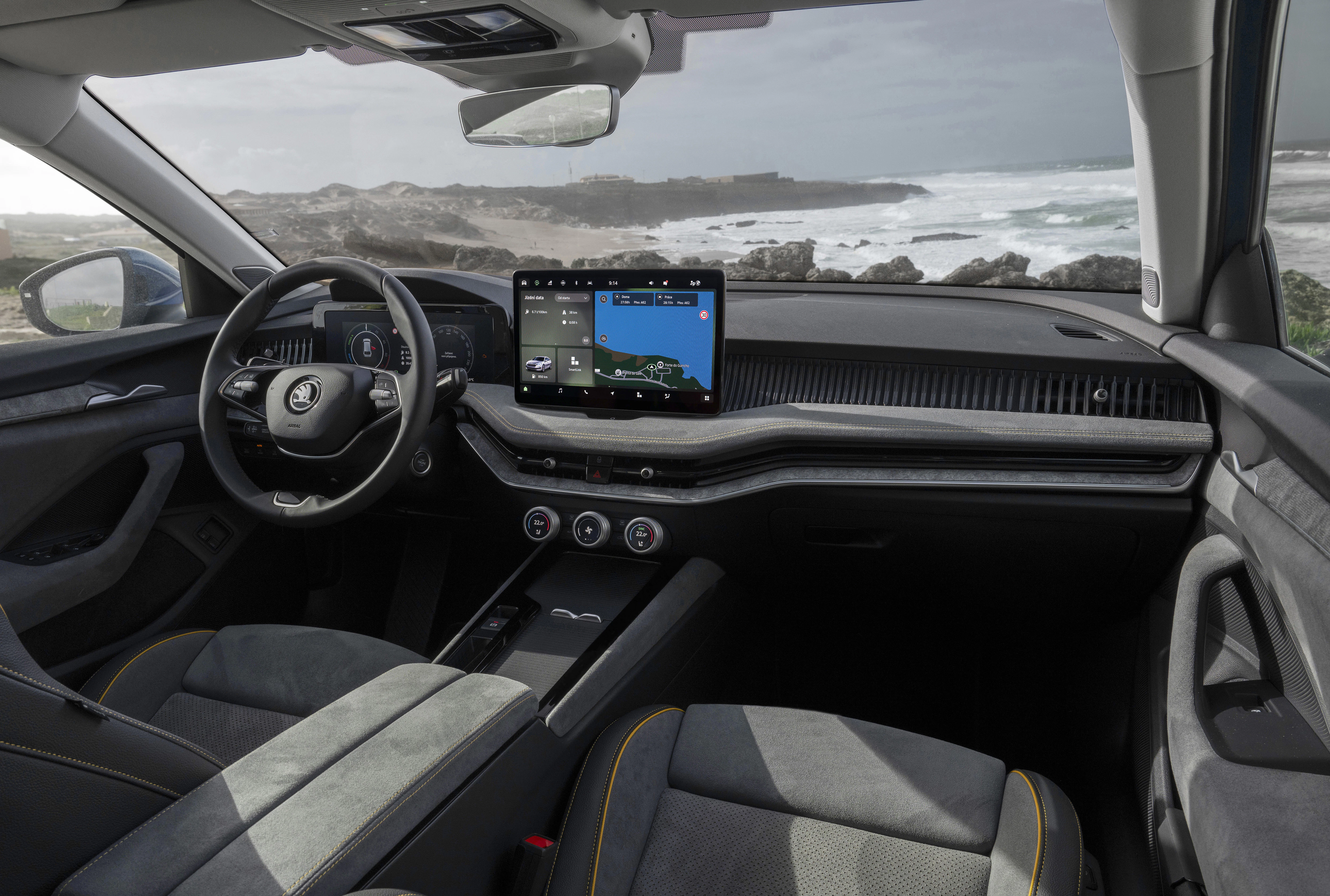 Skoda Superb Combi Detail Interieur