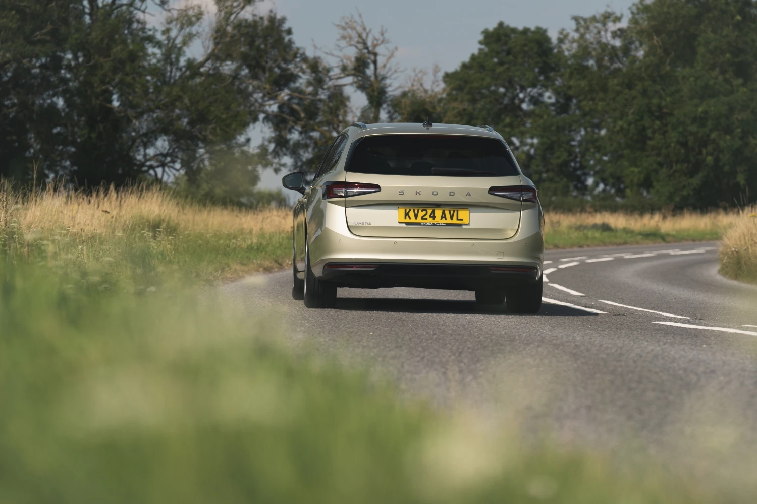 Skoda Superb Combi dynamisch Heck