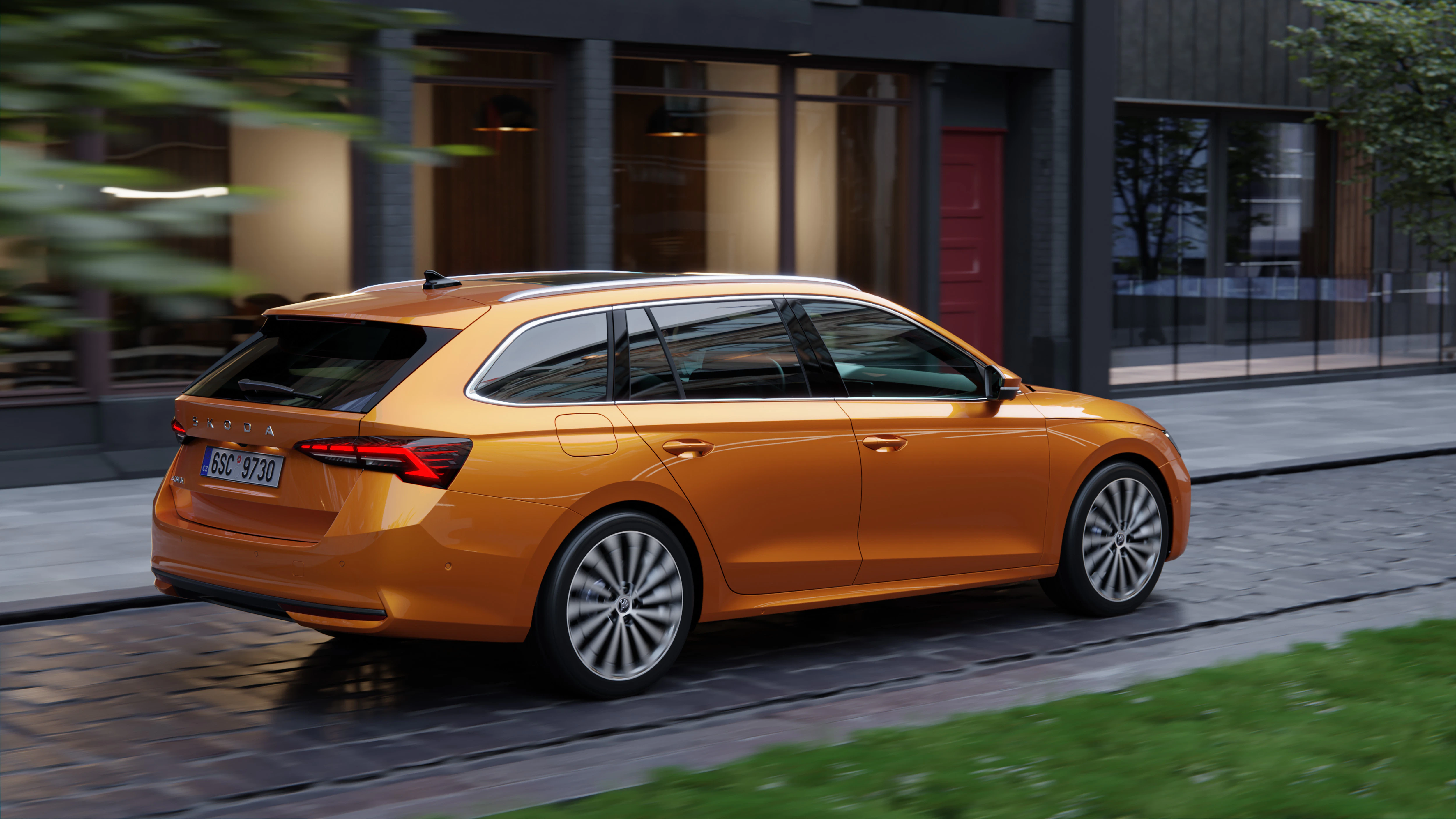 Škoda Octavia Combi dynamisch Heck