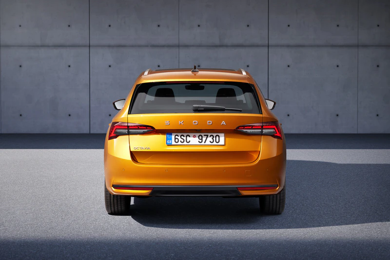 Škoda Octavia Combi statisch Heck