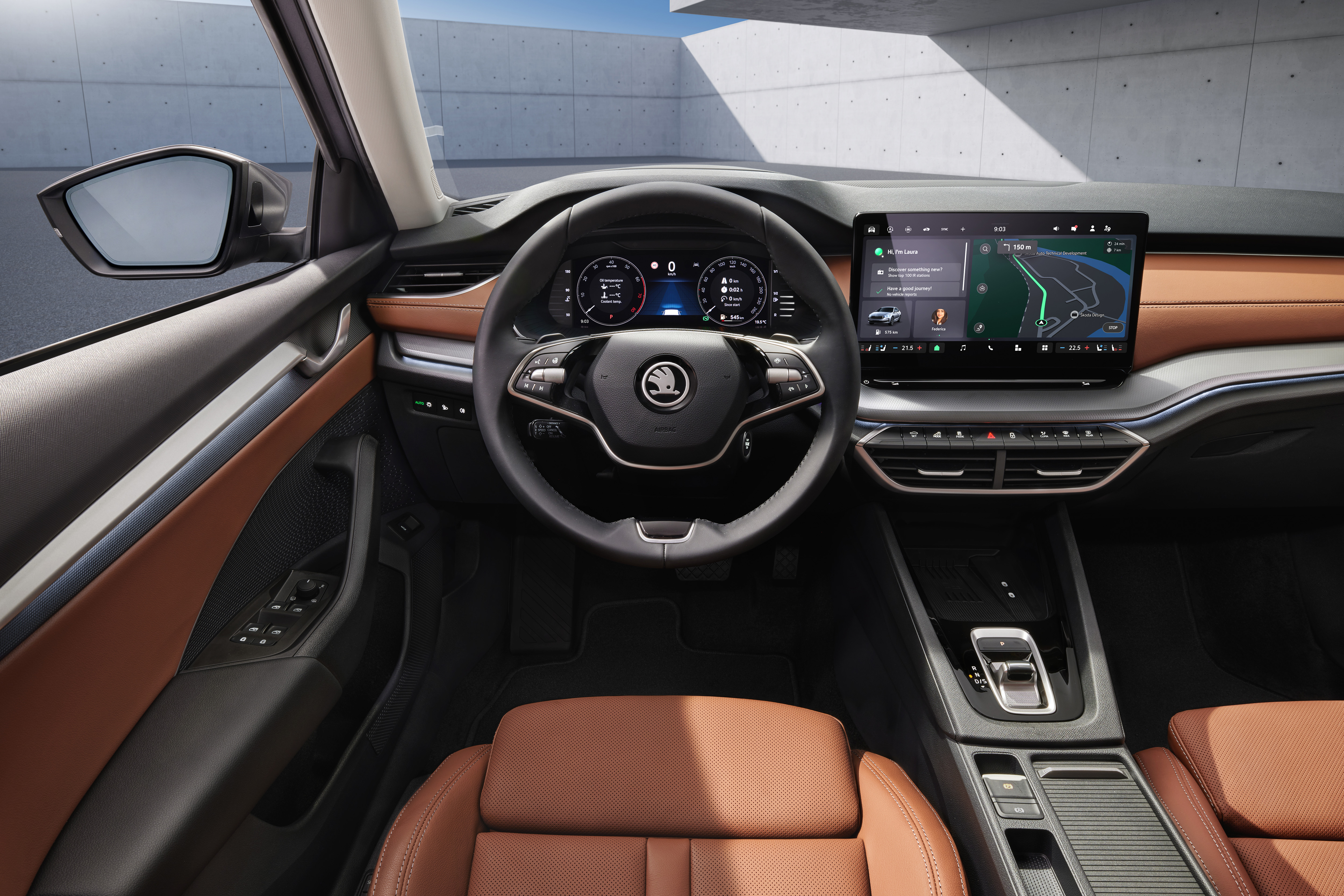 Škoda Octavia Combi Armaturenbrett und Lenkrad