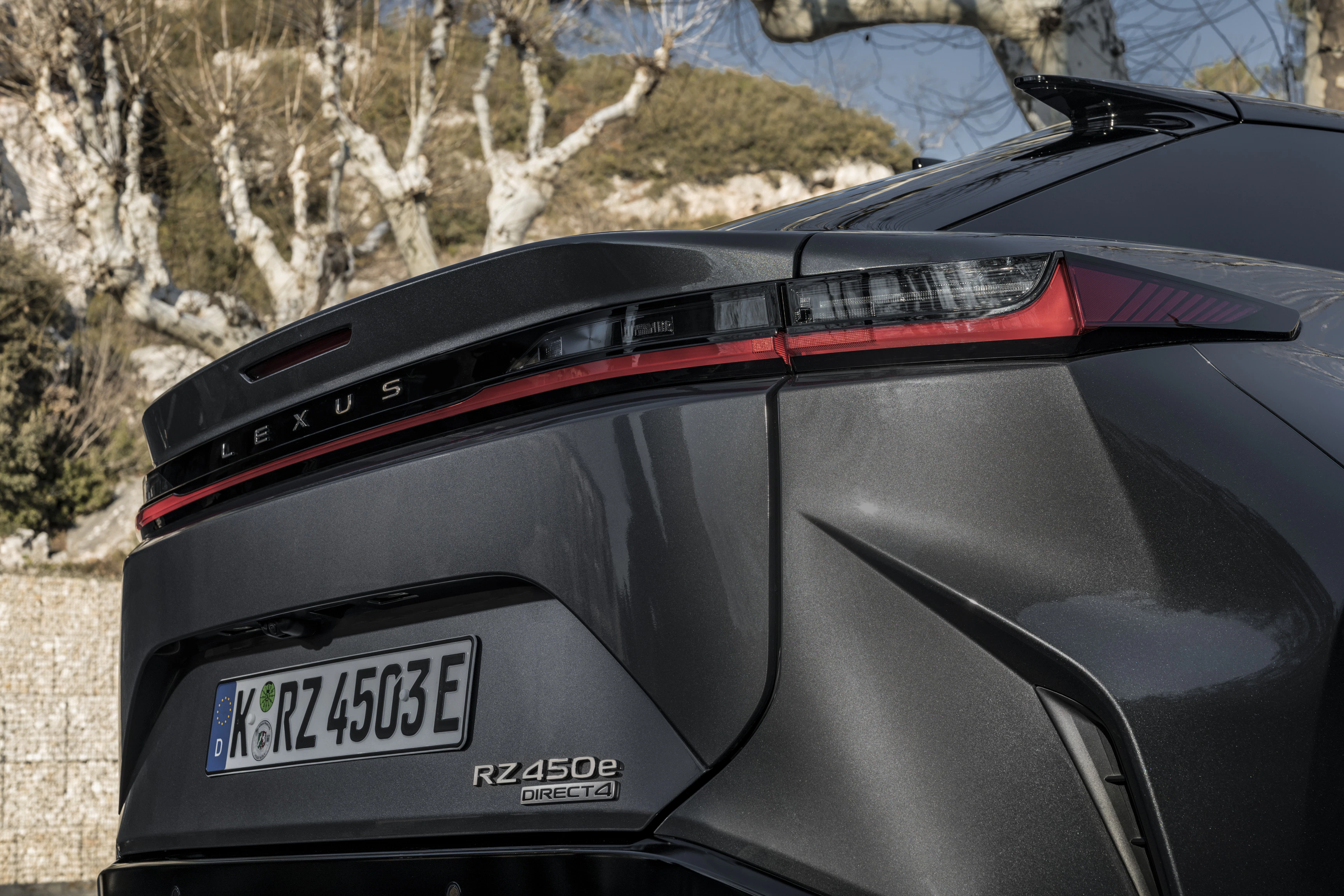 Lexus RZ Detail Heck