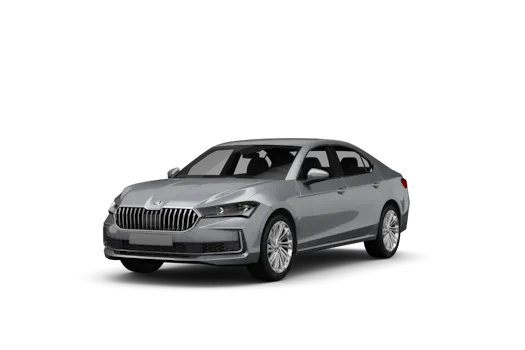 Škoda Superb Limousine Freistellerbild schräg vorne