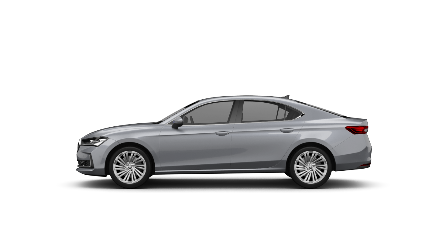 Škoda Superb Limousine Freistellerbild Seite