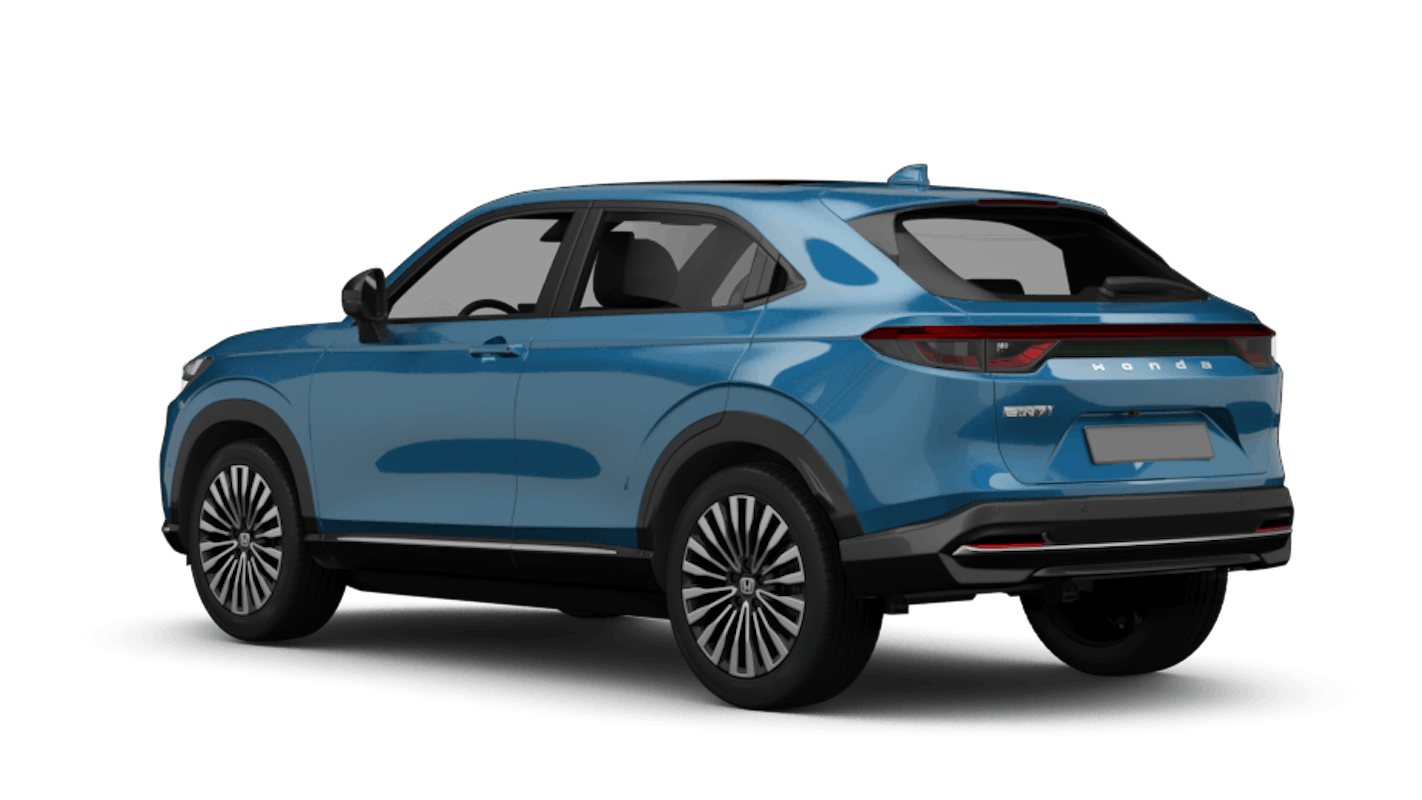 Honda e:Ny1 Ansicht hinten schräg