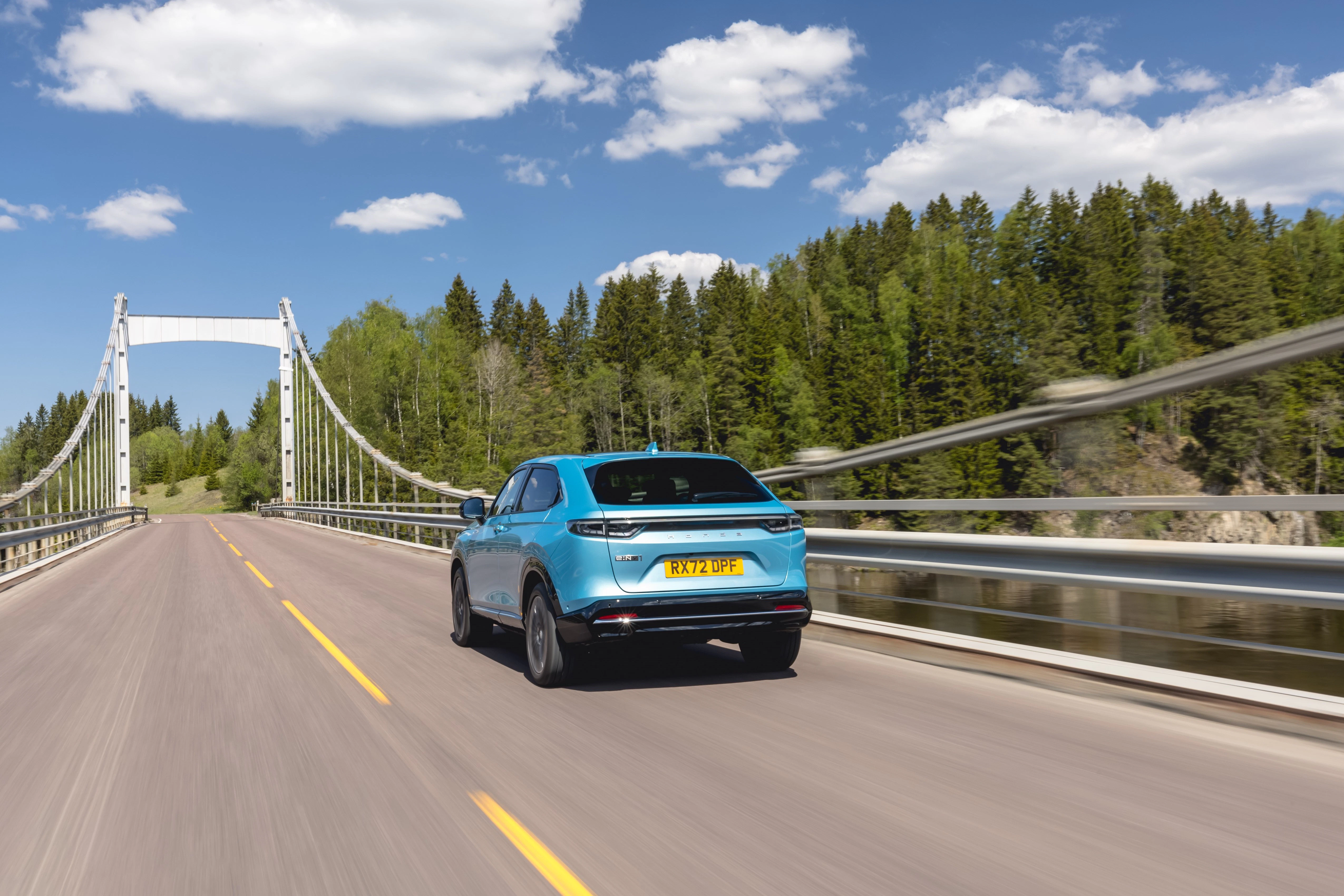 Honda e:Ny1 dynamisch Heck