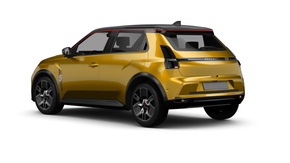 Renault R5 Ansicht hinten schräg