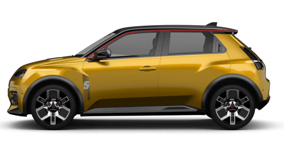 Renault R5 Ansicht seitlich