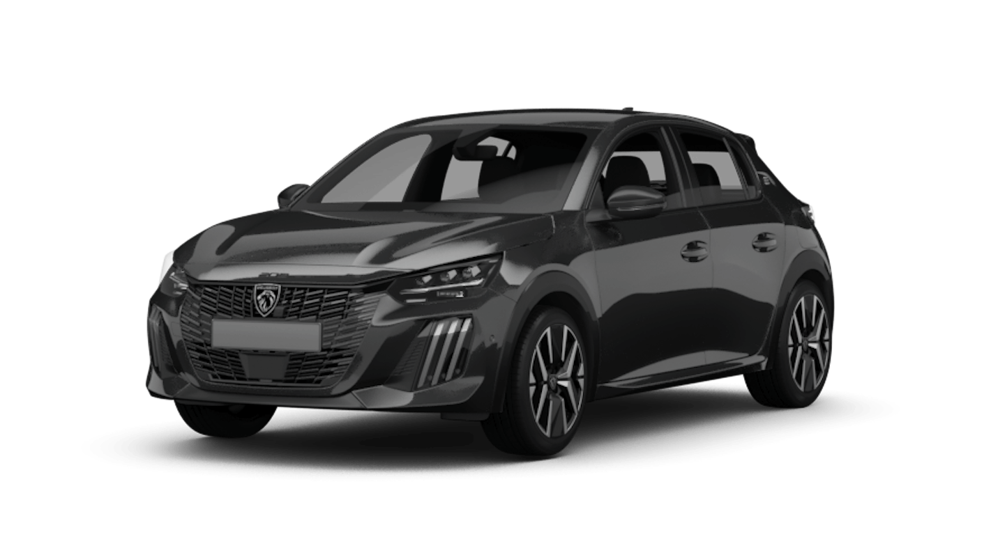 Peugeot e-208 Ansicht vorne schräg