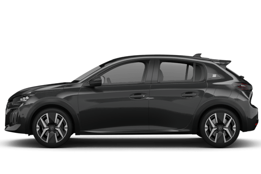 Peugeot e-208 Ansicht seitlich