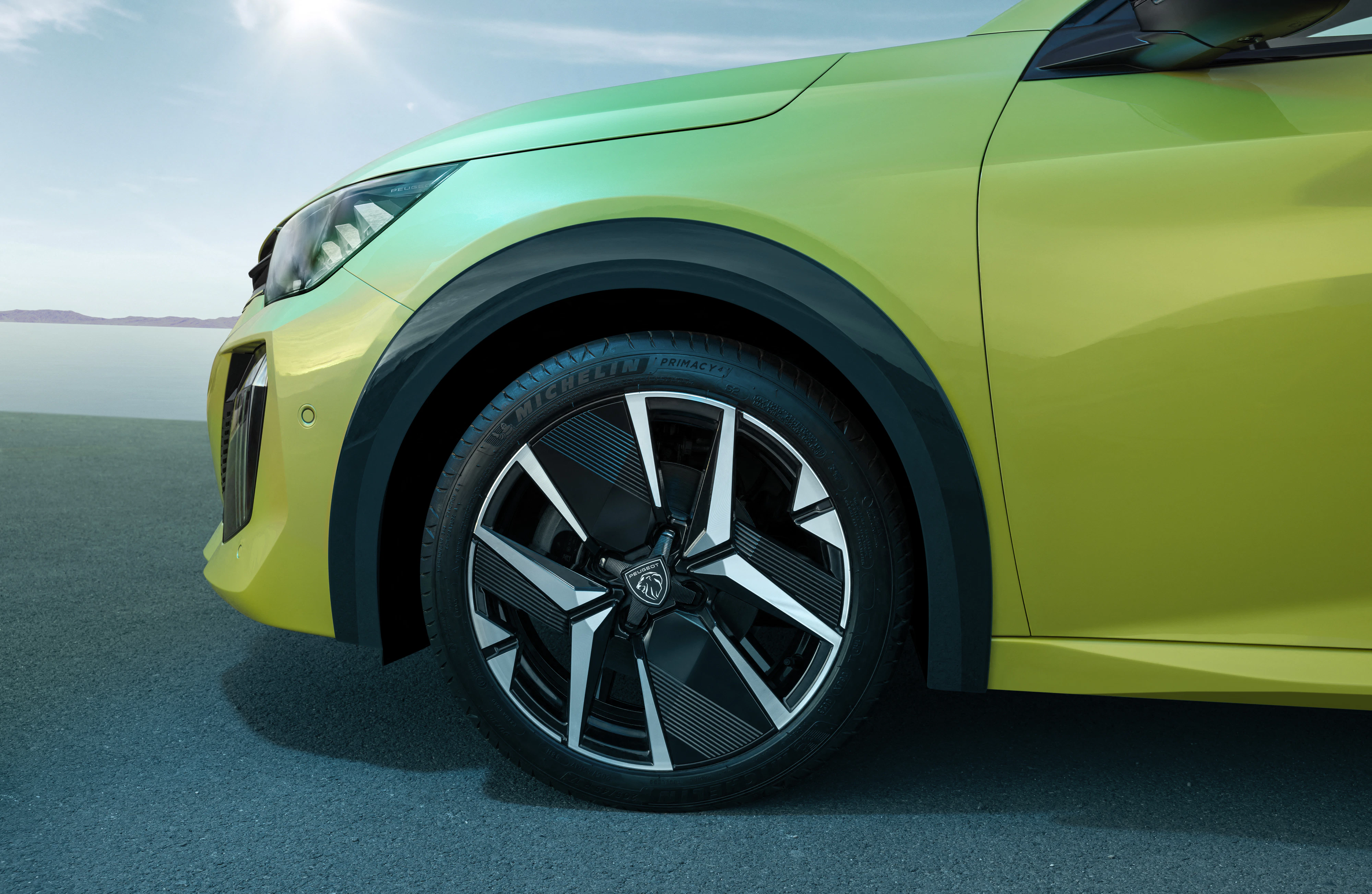 Peugeot e-208 Detail Felge