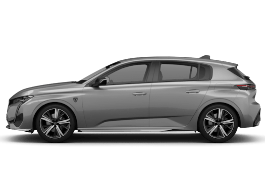 Peugeot e-308 Ansicht seitlich