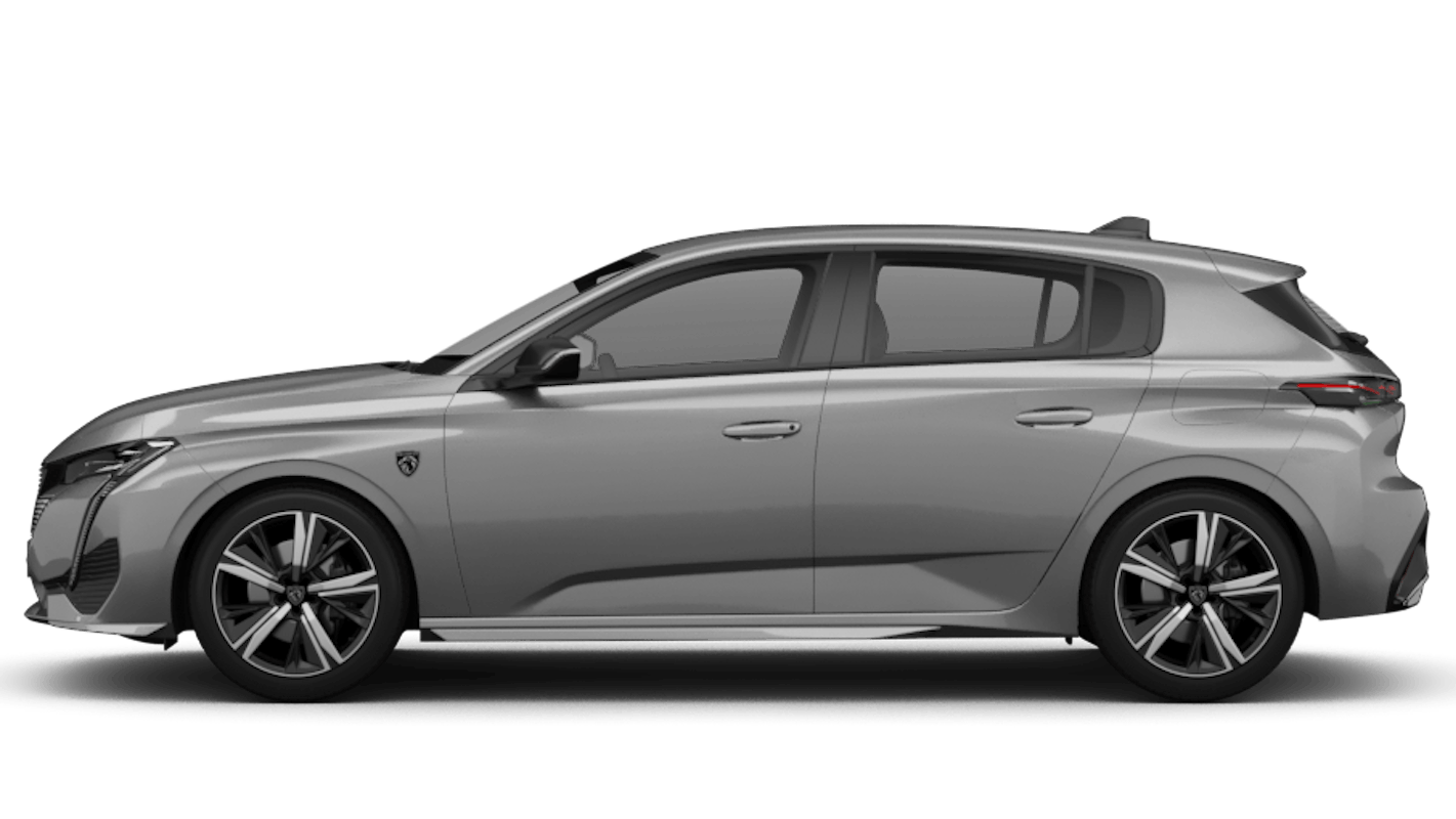 Peugeot e-308 Ansicht seitlich