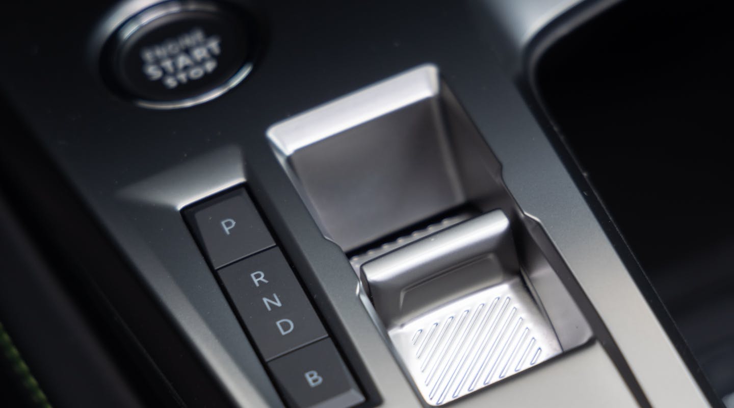 Gangwahlschalter des Peugeot e-308