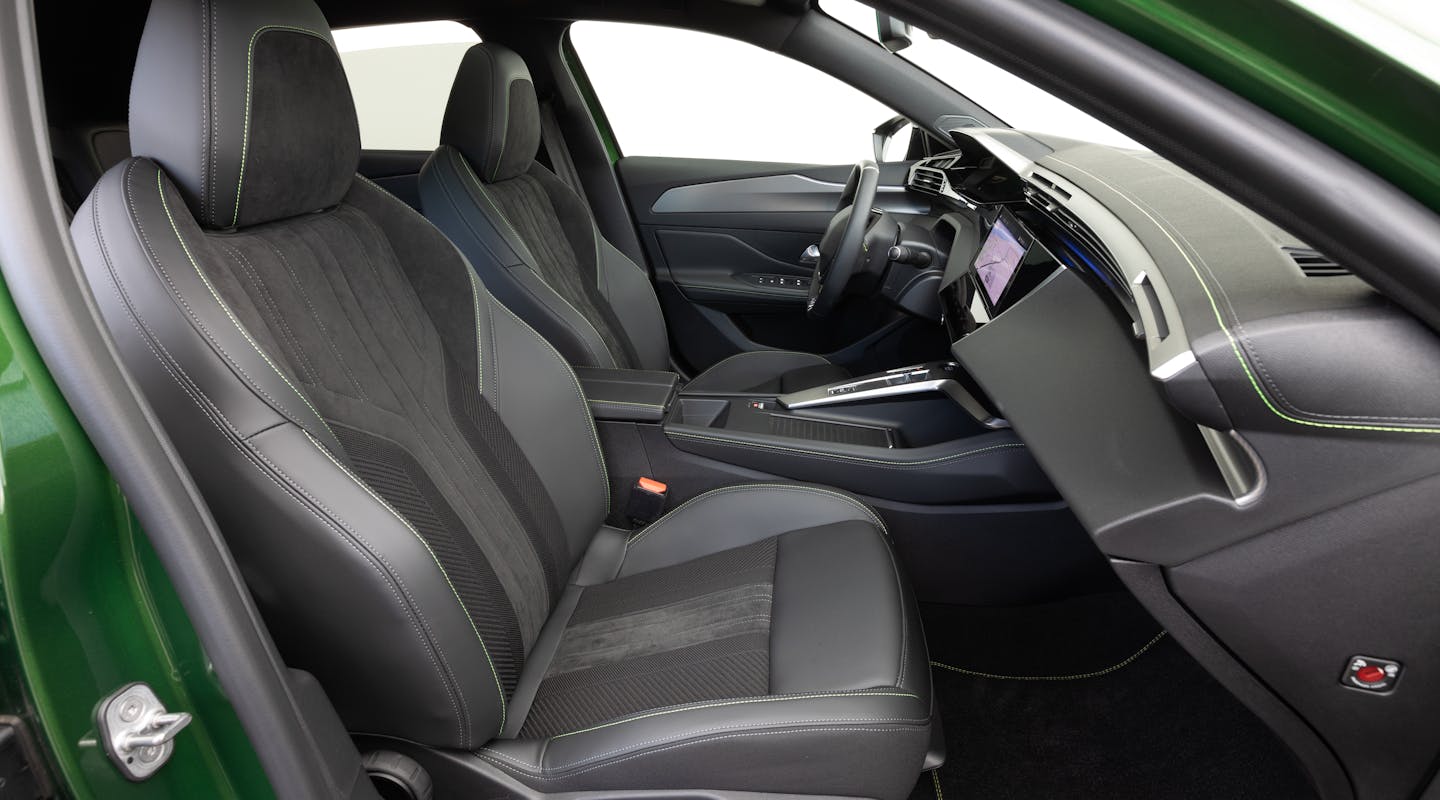 Interieur des Peugeot e-308