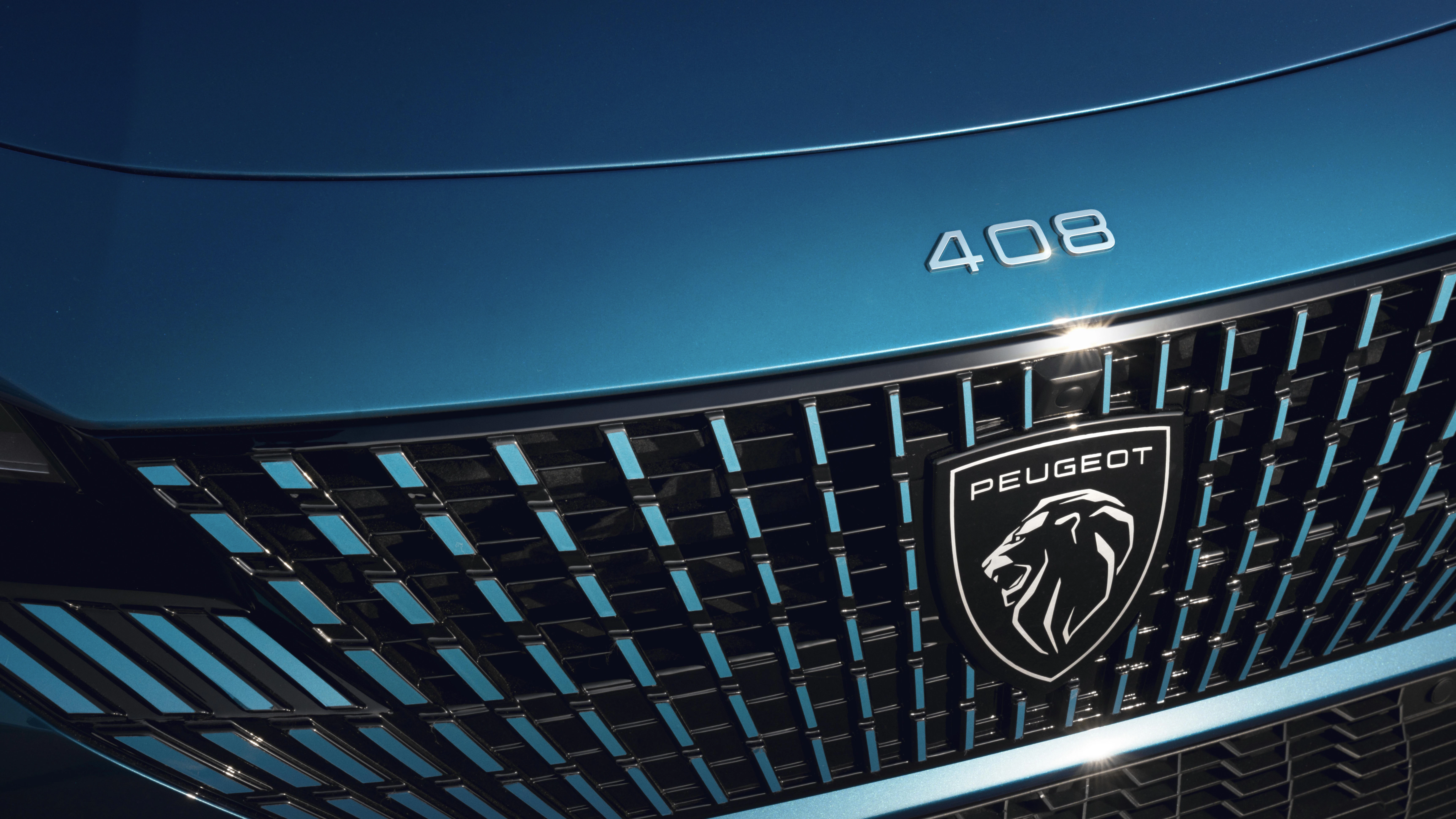 Peugeot e-408 Detail Logo