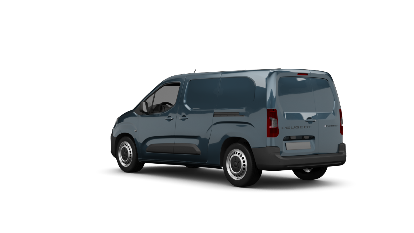 Peugeot e-Partner Ansicht hinten schräg