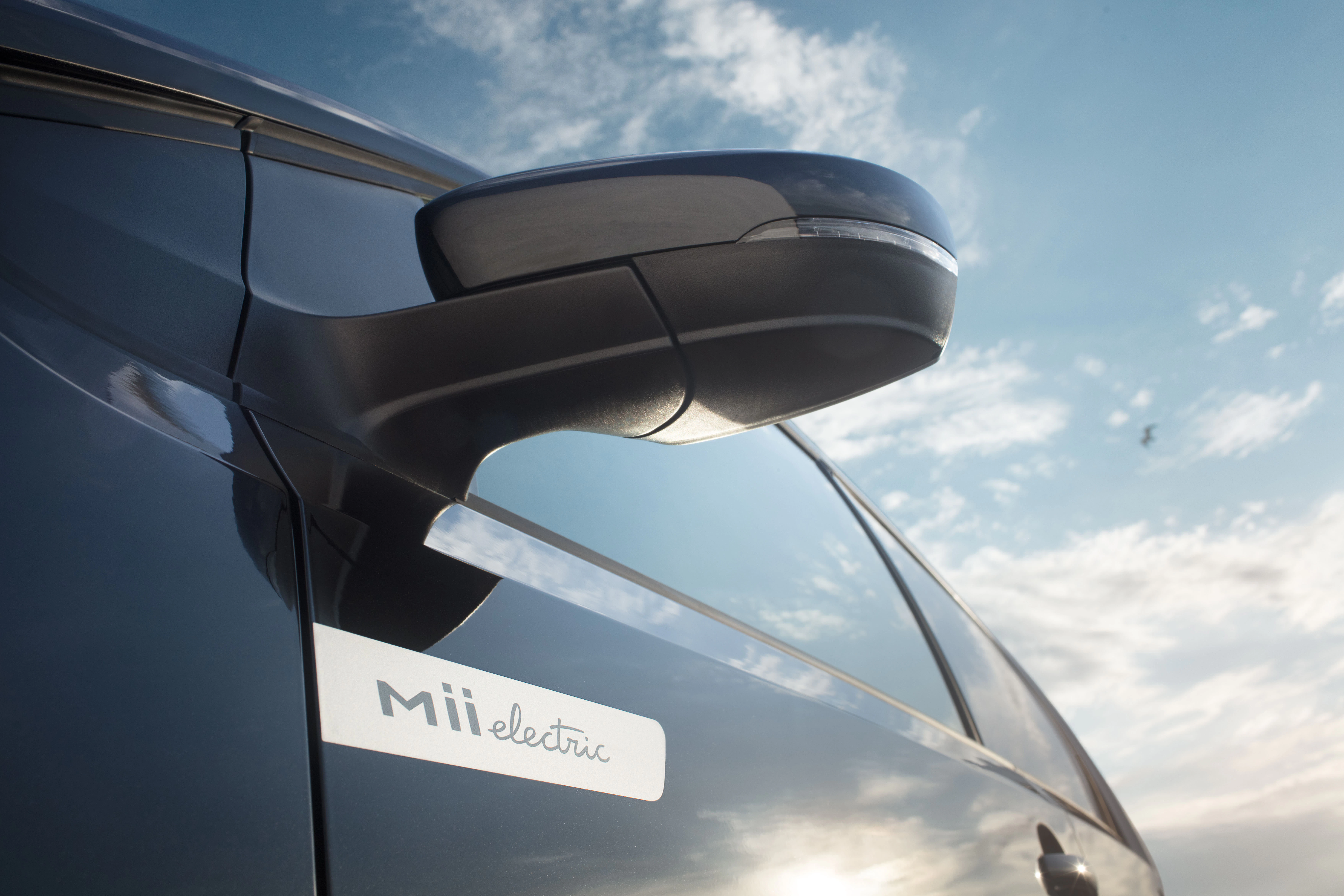 Seat Mii Electric Schriftzug Detail