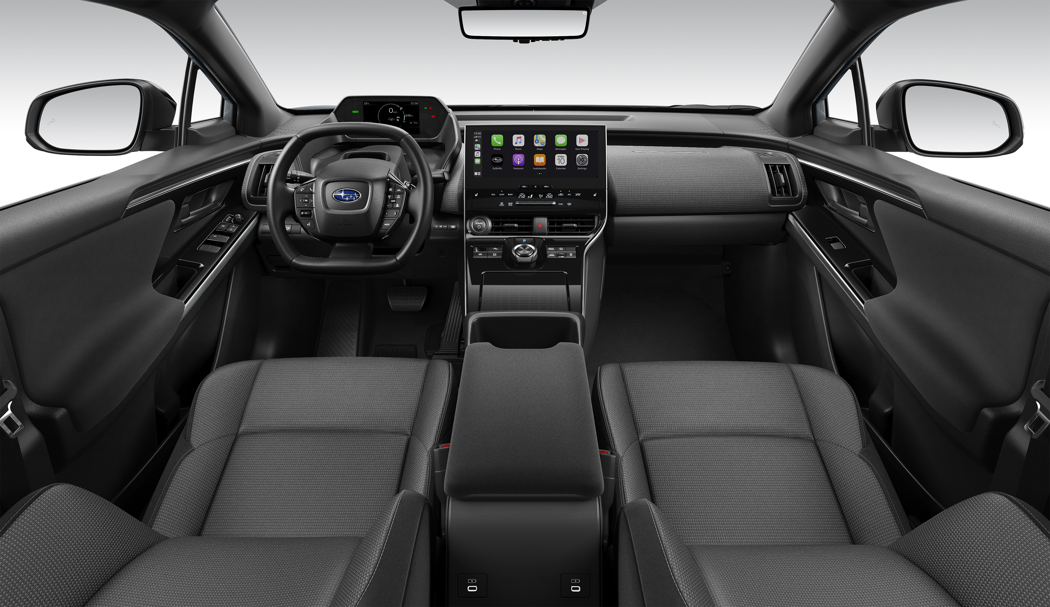 Interieur des Subaru Solterra