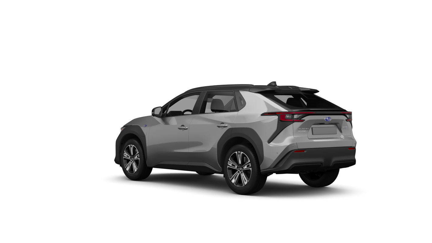 Subaru Solterra Ansicht hinten schräg