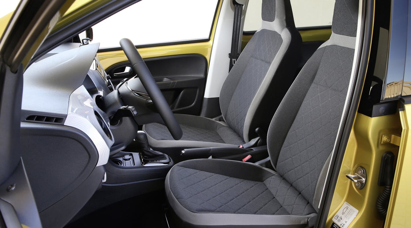 Vordersitze des VW e-UP!