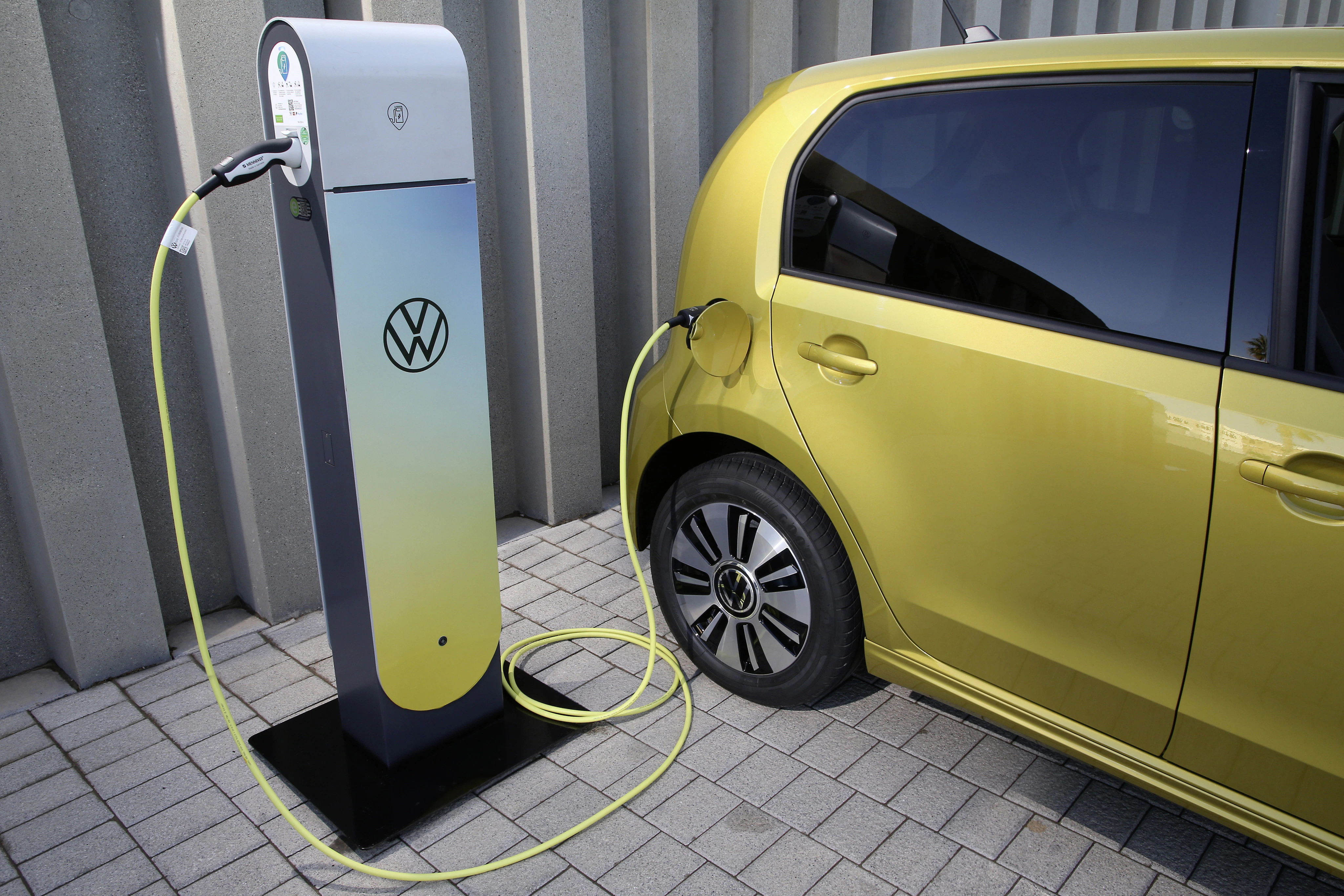 VW e-UP! Detail Ladeklappe