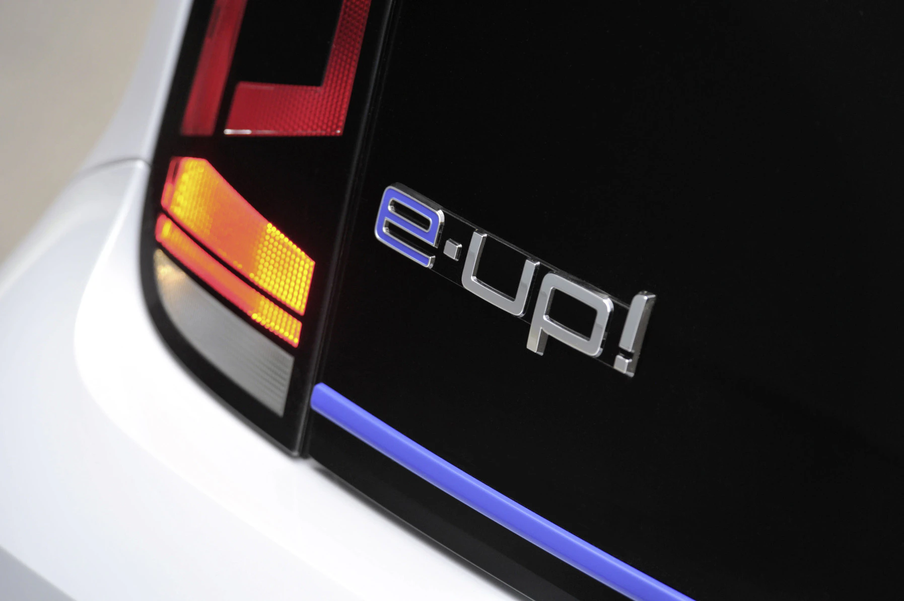 VW e-UP! Detail Schriftzug