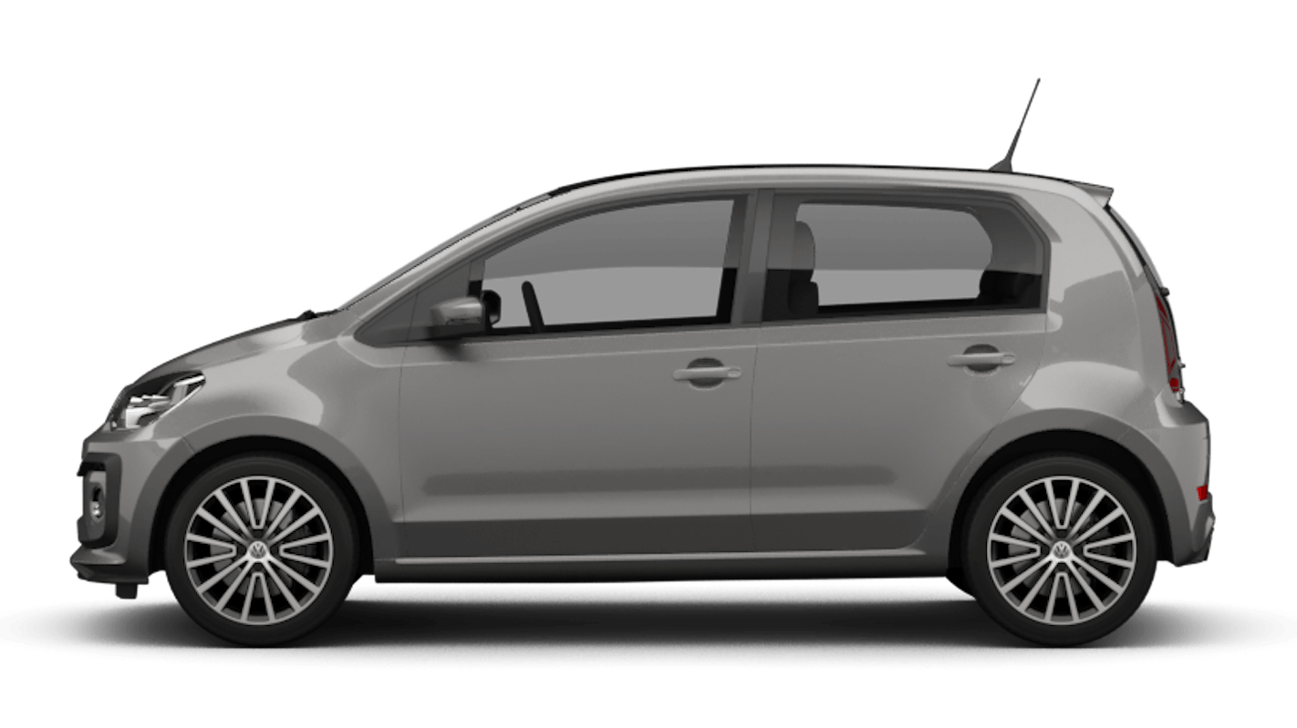 VW e-UP! Ansicht seitlich
