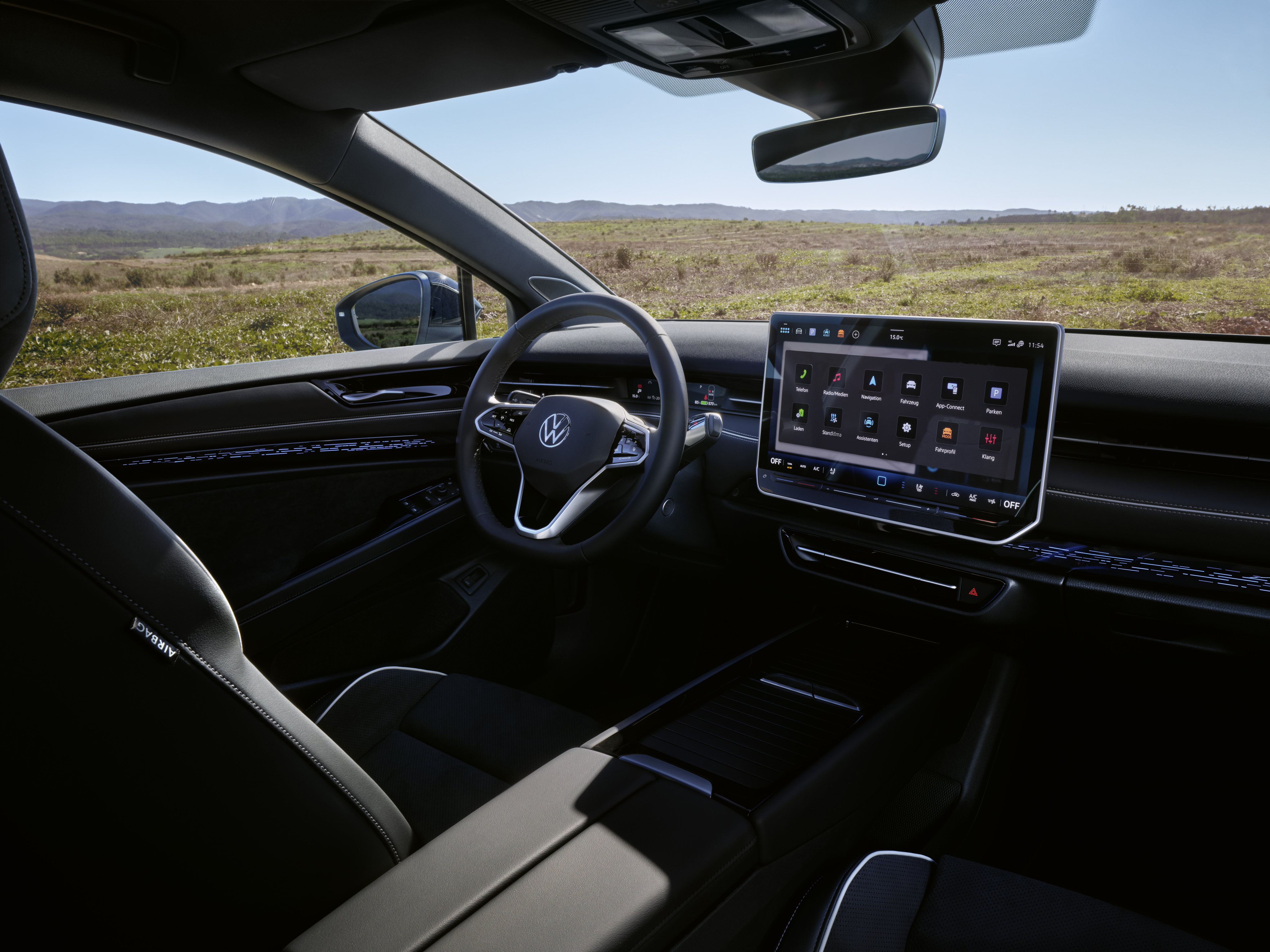 Interieur des VW ID.7 Tourer