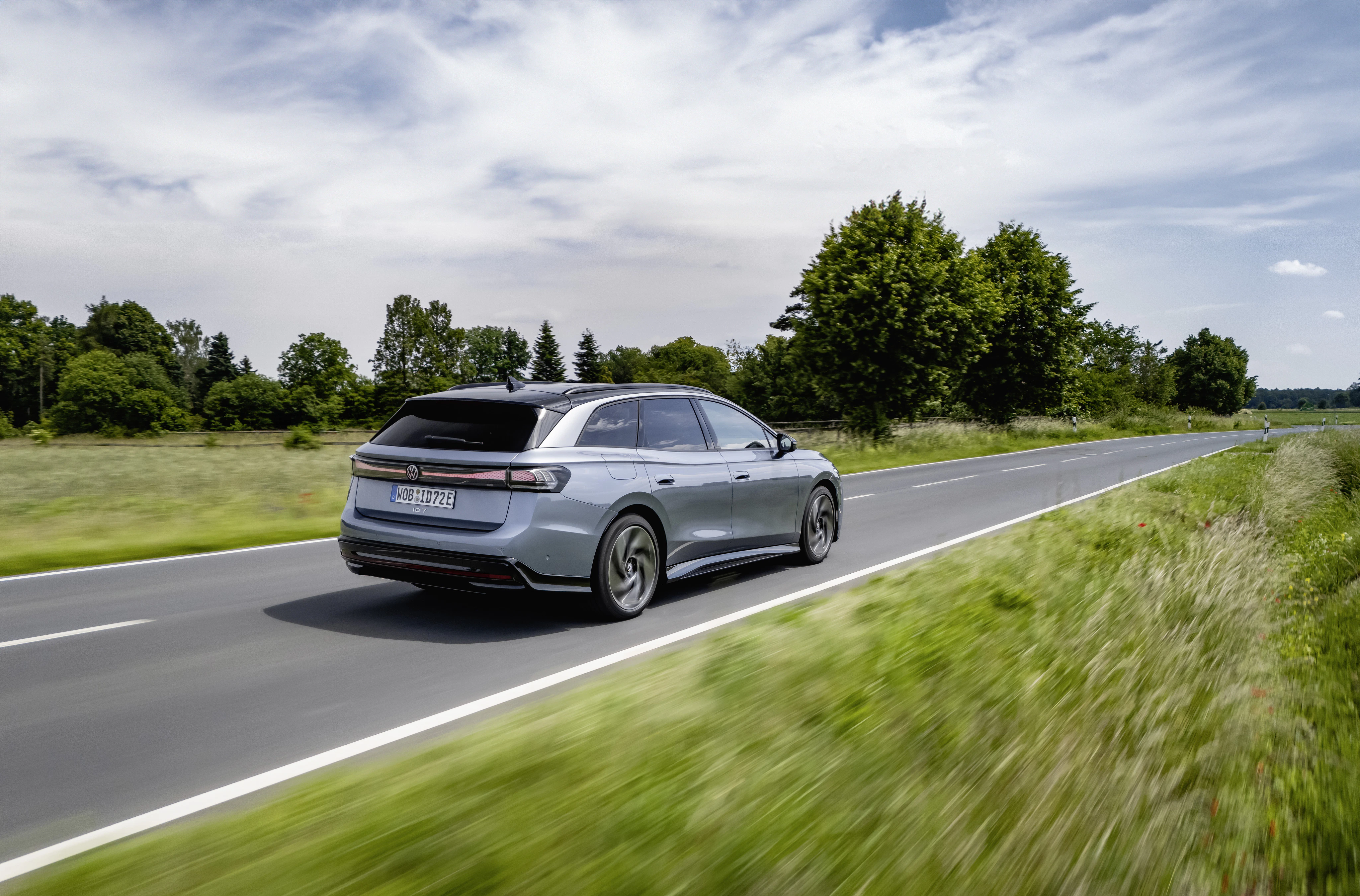VW ID.7 Tourer dynamisch Heck