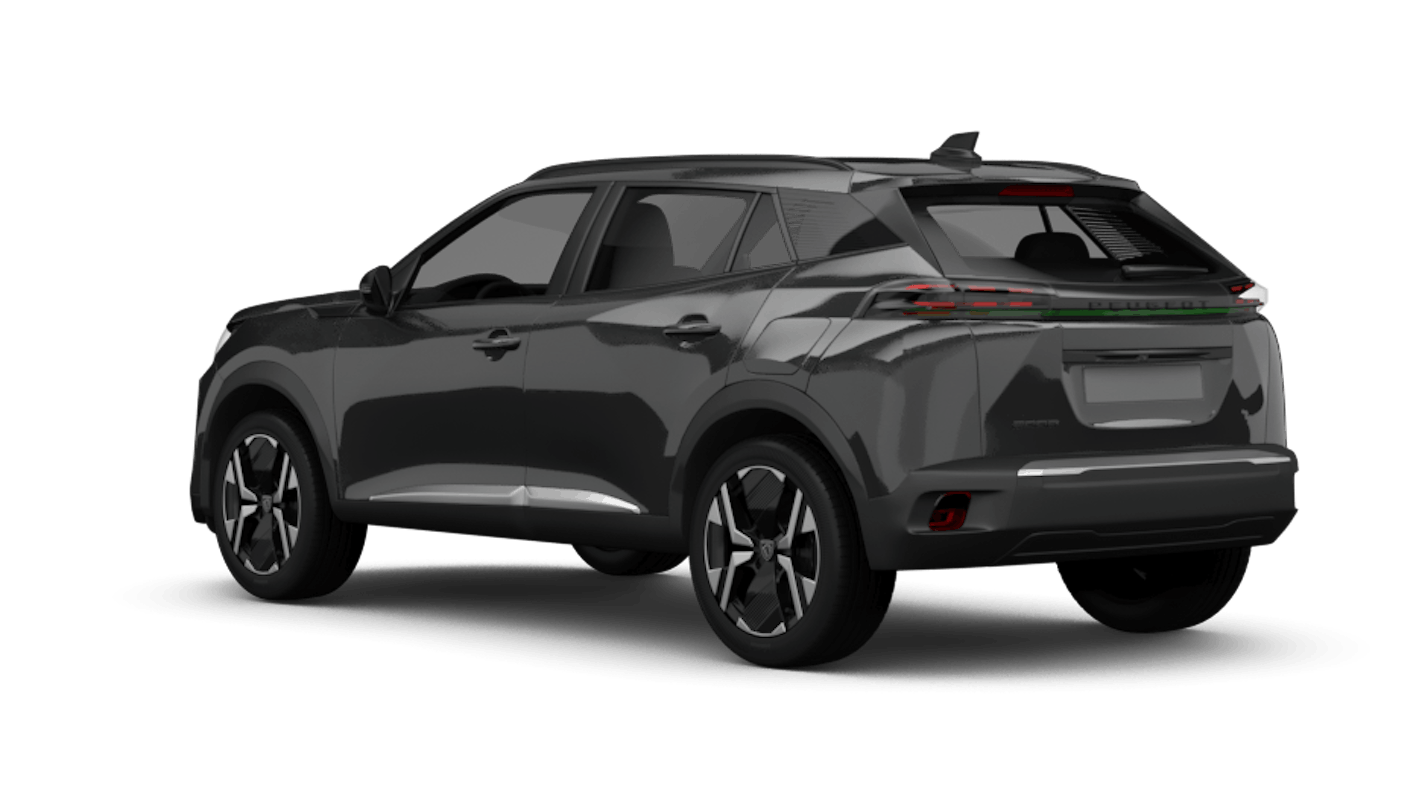 Peugeot e-2008 Ansicht hinten schräg