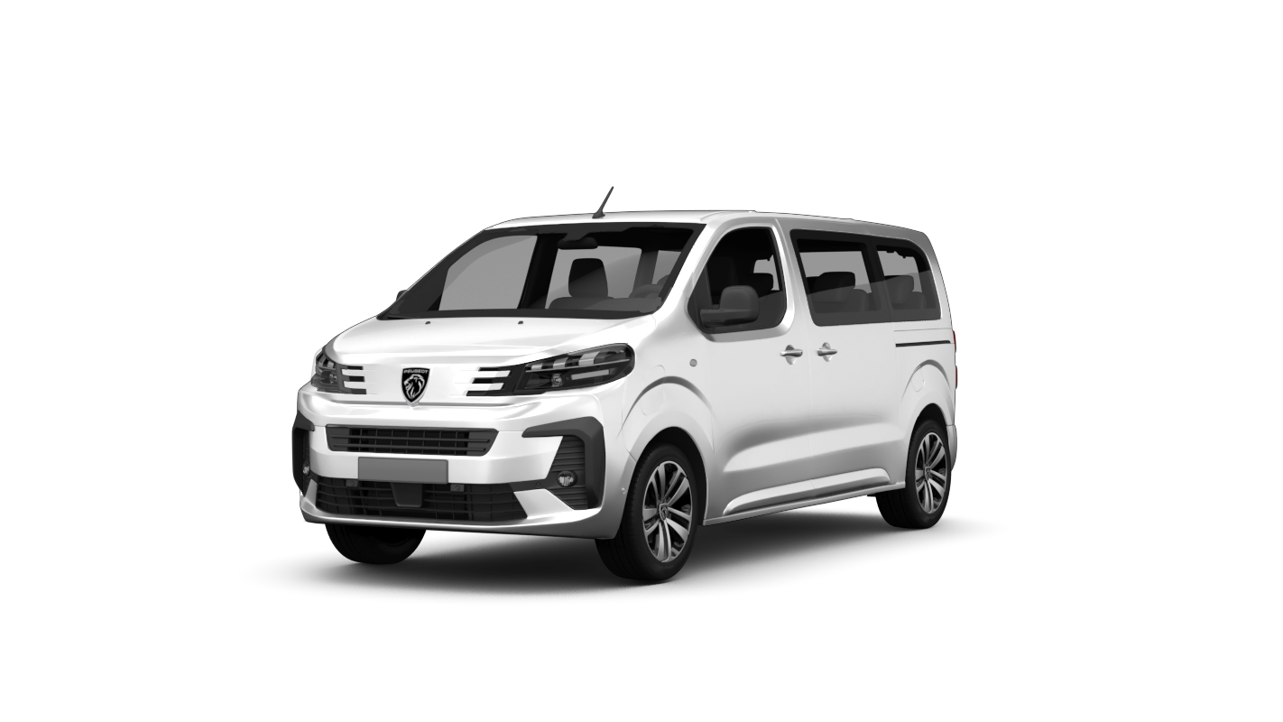 Peugeot e-Traveller Ansicht vorne schräg