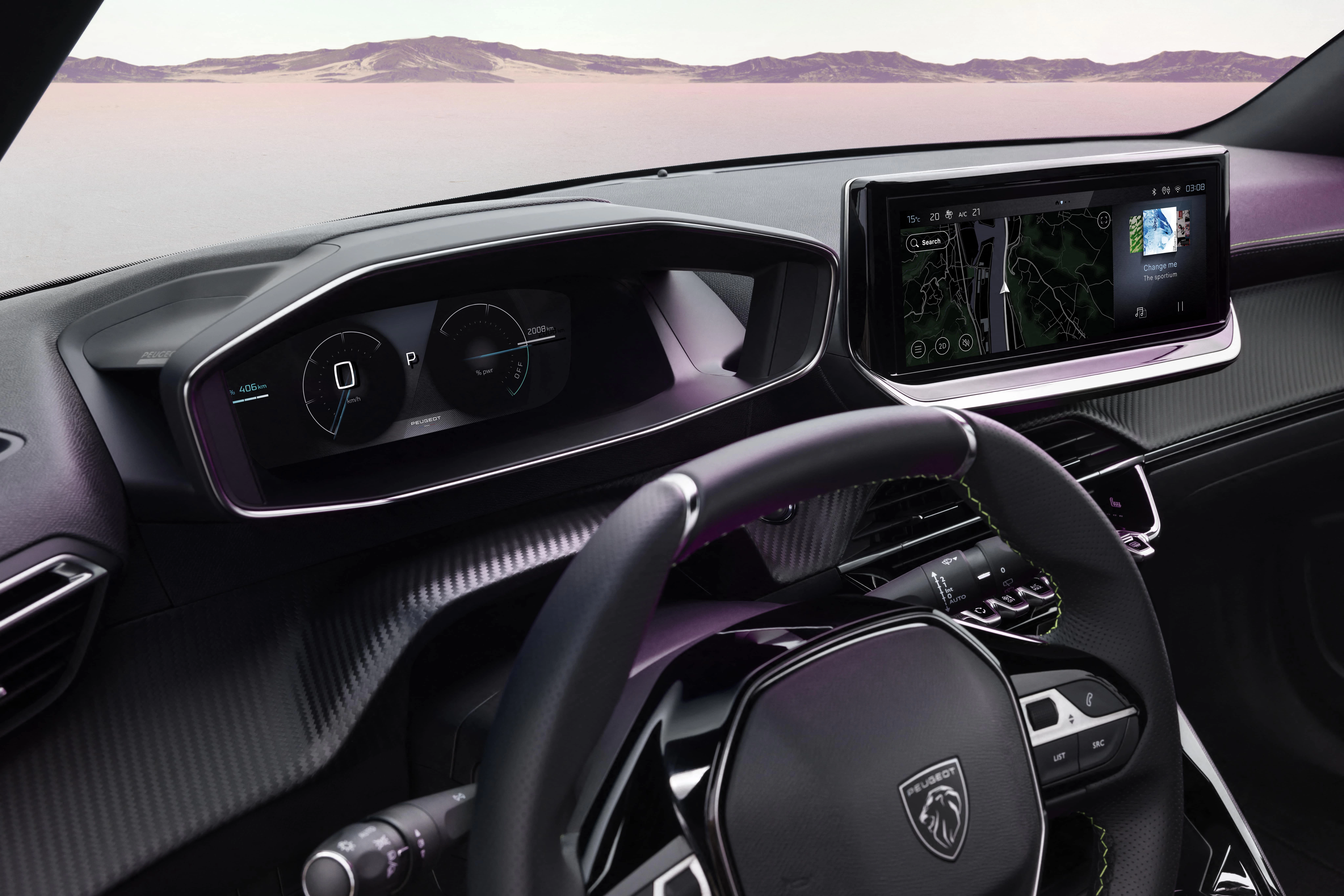 Peugeot e-2008 Detail Interieur