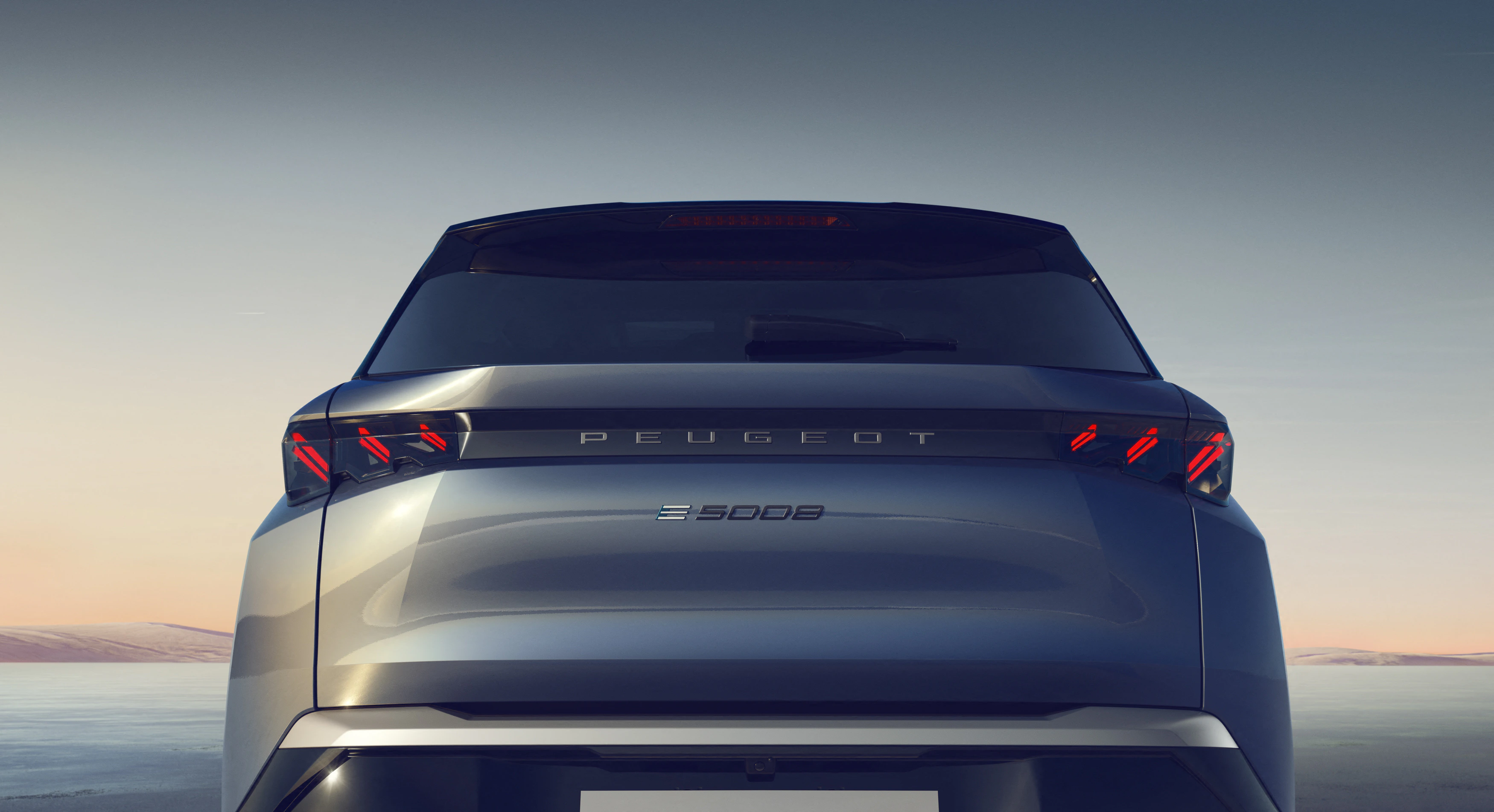 Peugeot e-5008 Detail Heck