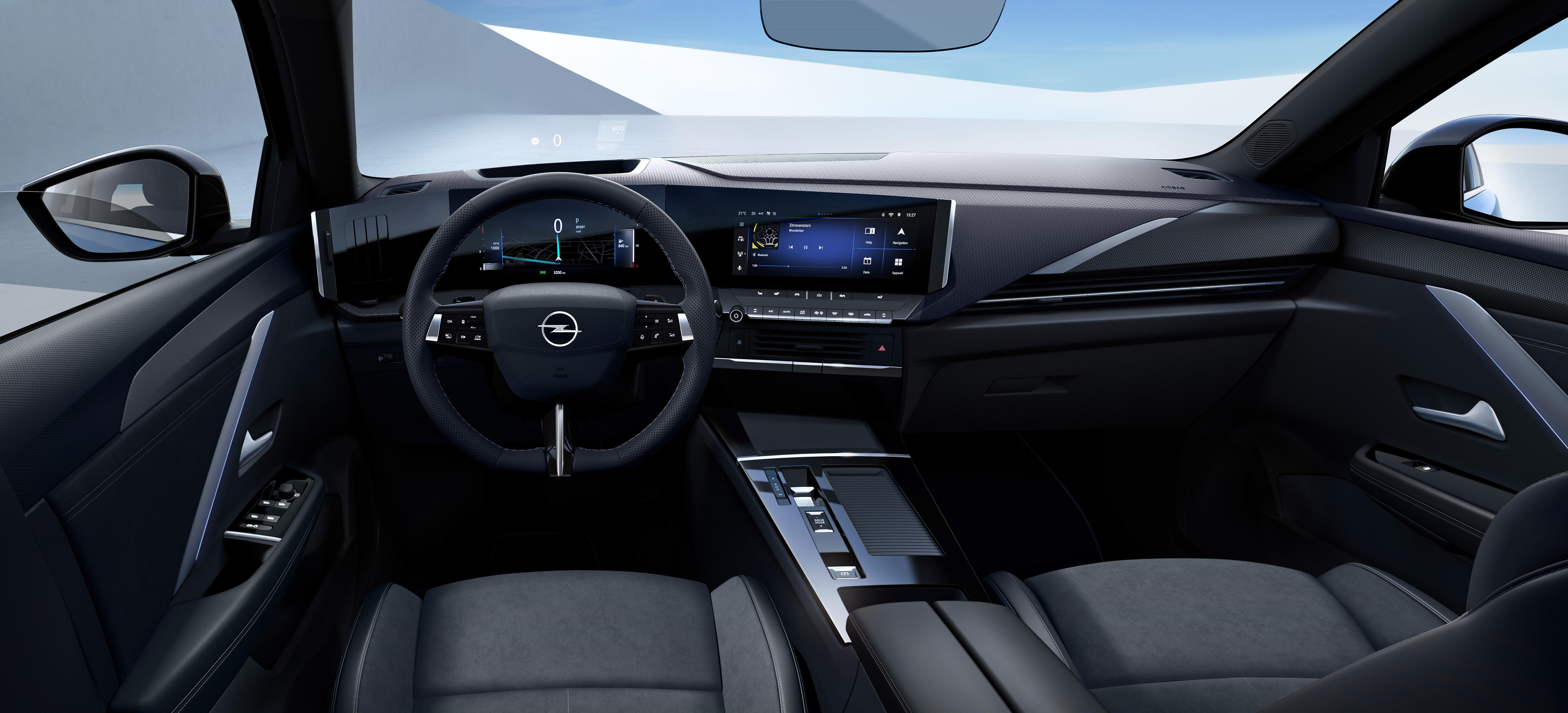 Opel Astra Electric Interieur