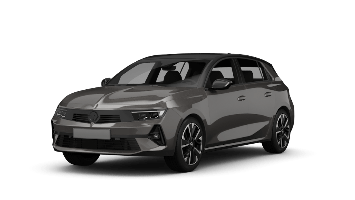 Opel Astra Electric Ansicht vorne schräg