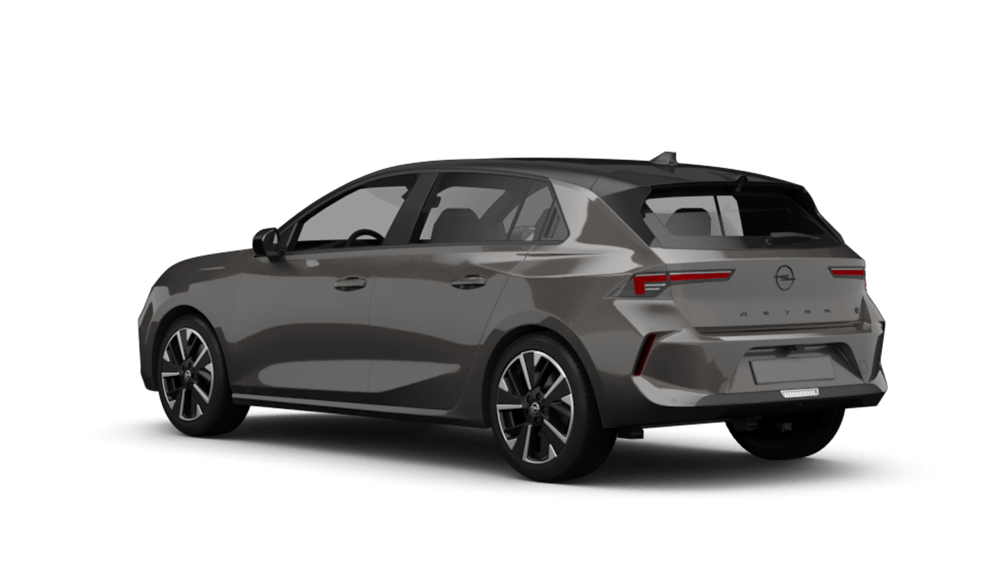 Opel Astra Electric Ansicht hinten schräg