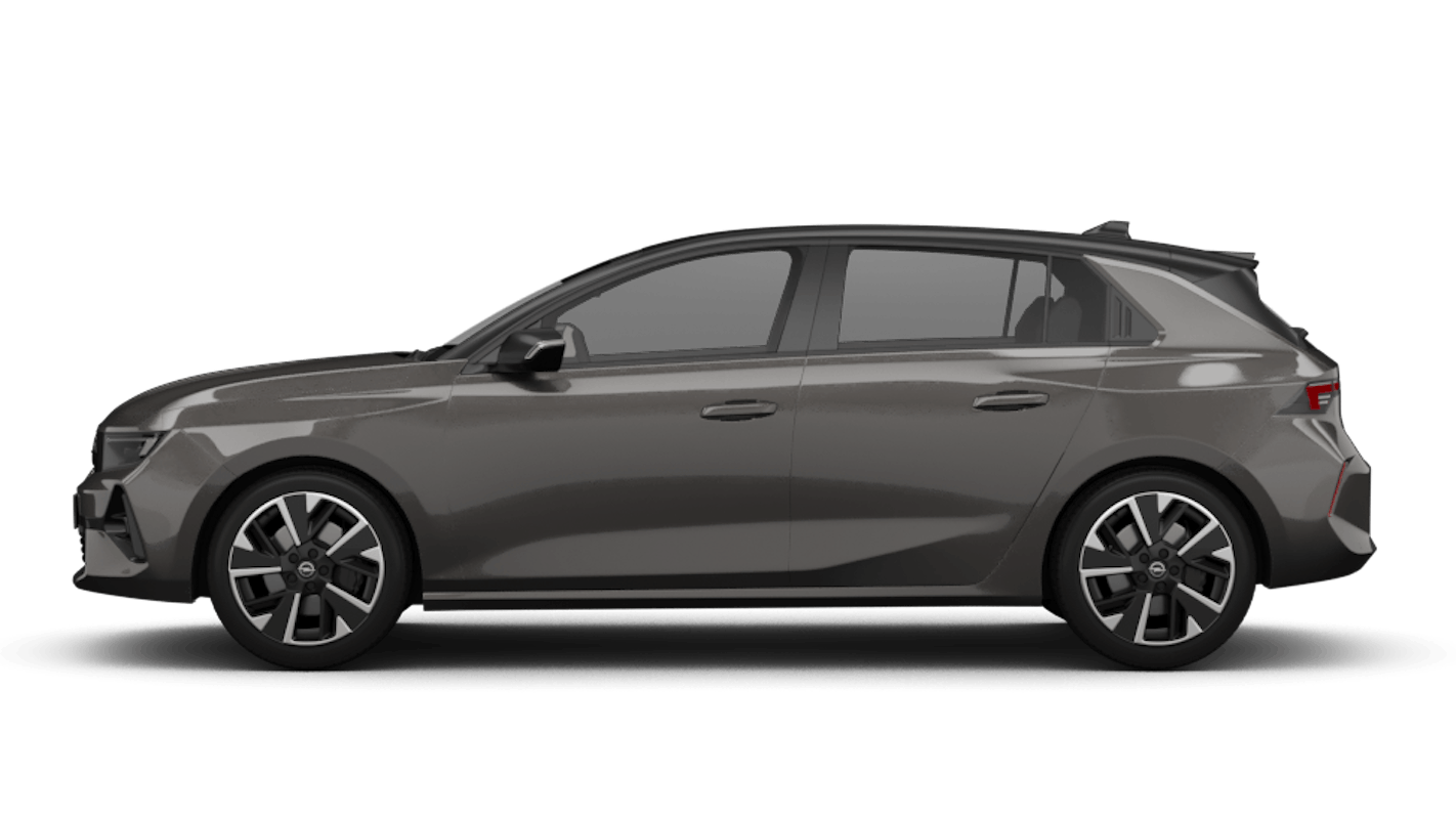 Opel Astra Electric Ansicht seitlich