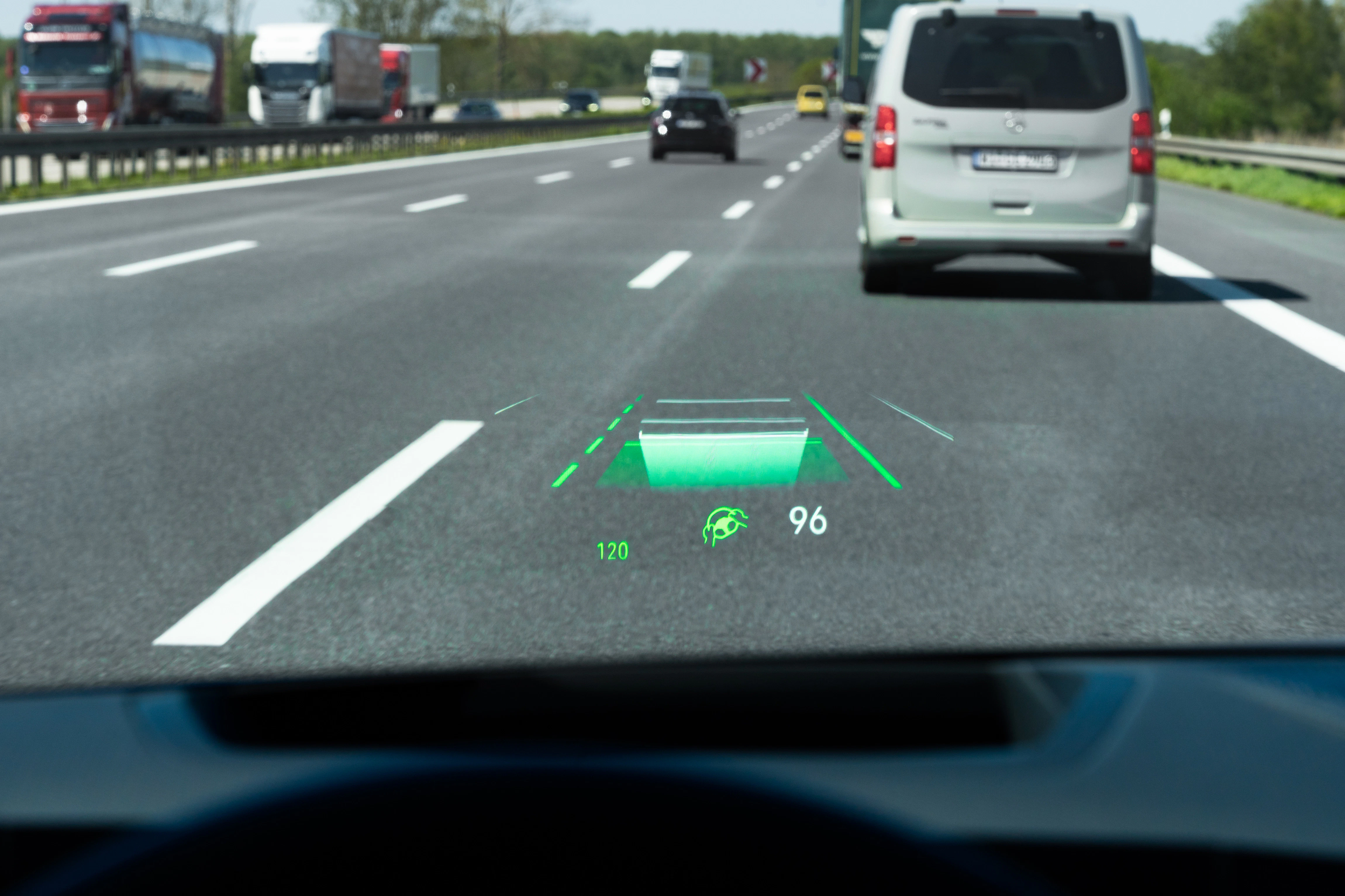 Opel Astra Electric Detail HUD