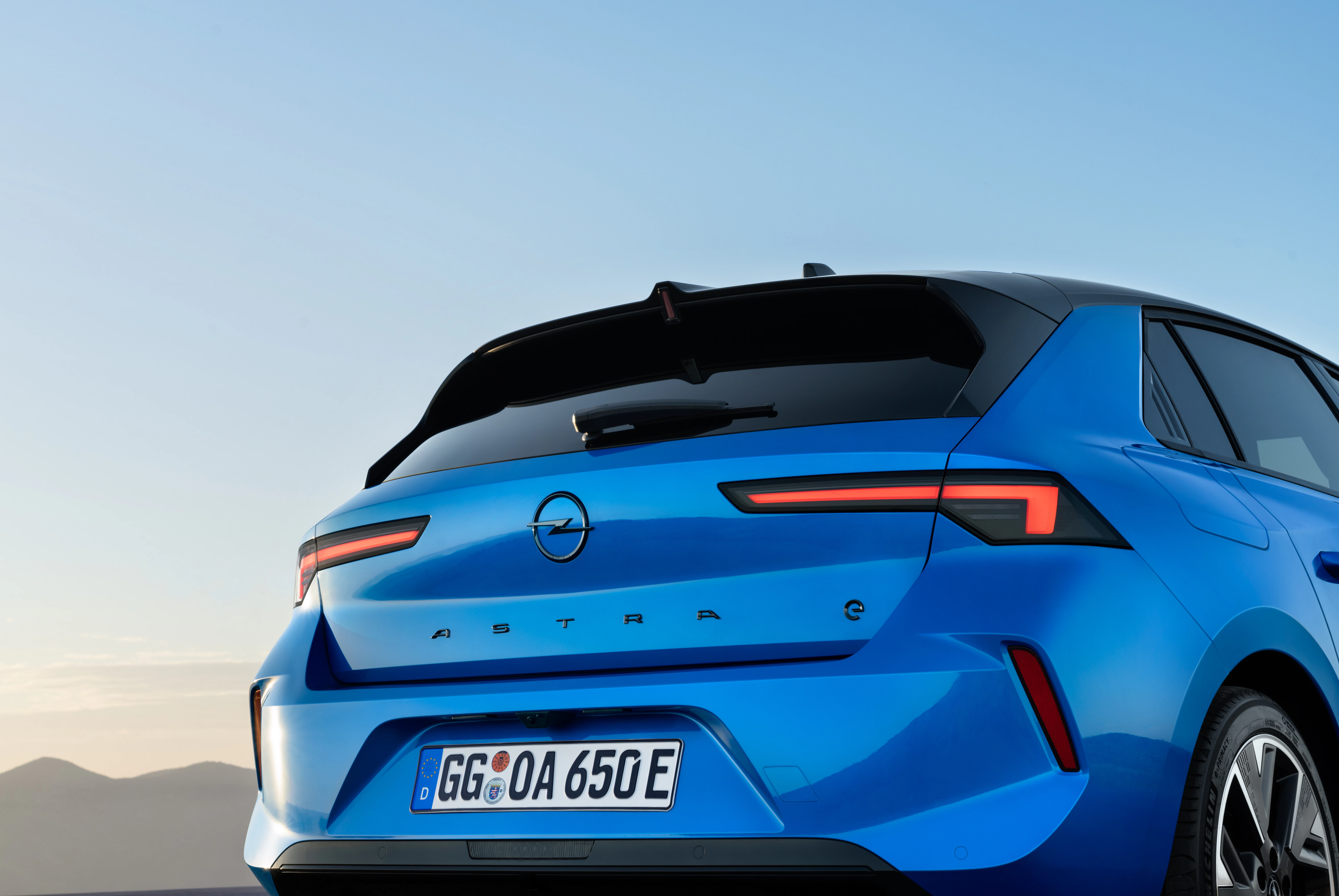 Opel Astra Electric Detail Heck