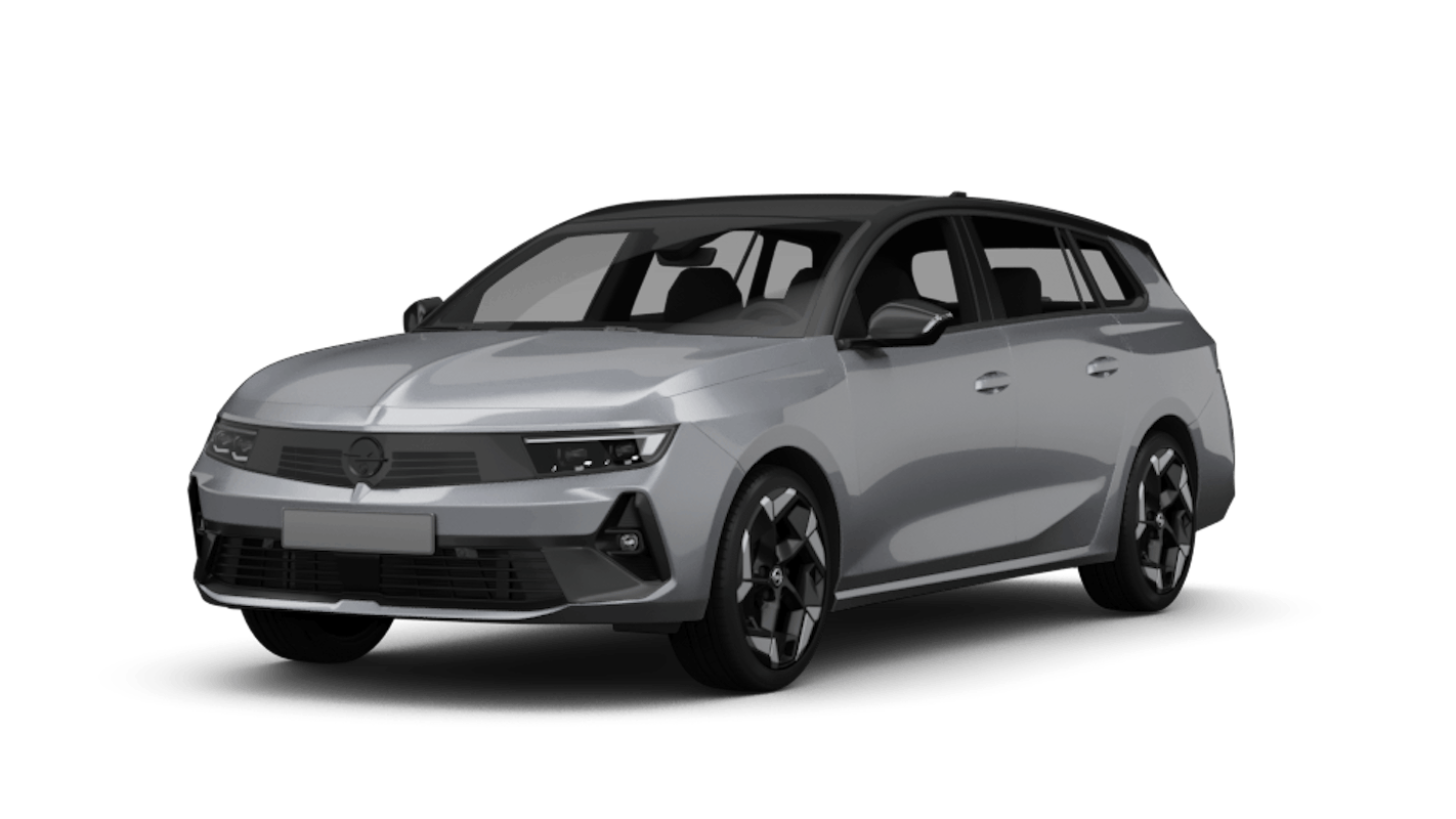 Opel Astra Sports Tourer Electric Ansicht vorne schräg