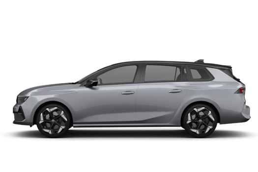 Opel Astra Sports Tourer Electric Ansicht seitlich