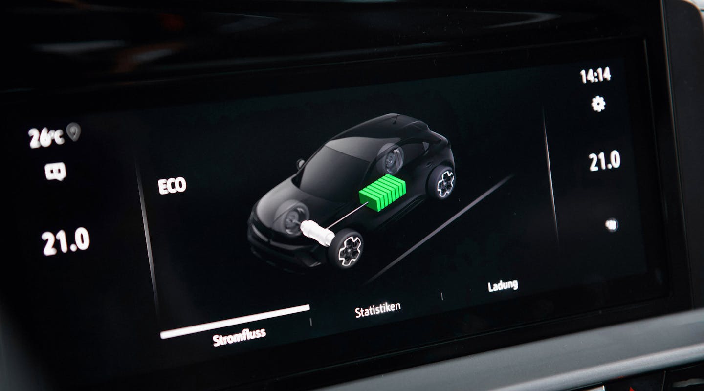 Opel Mokka Electric Display