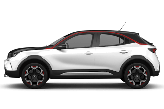 Opel Mokka Electric Ansicht seitlich