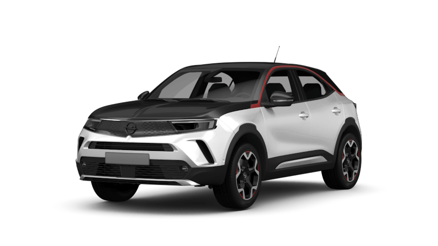 Opel Mokka Electric Ansicht vorne schräg